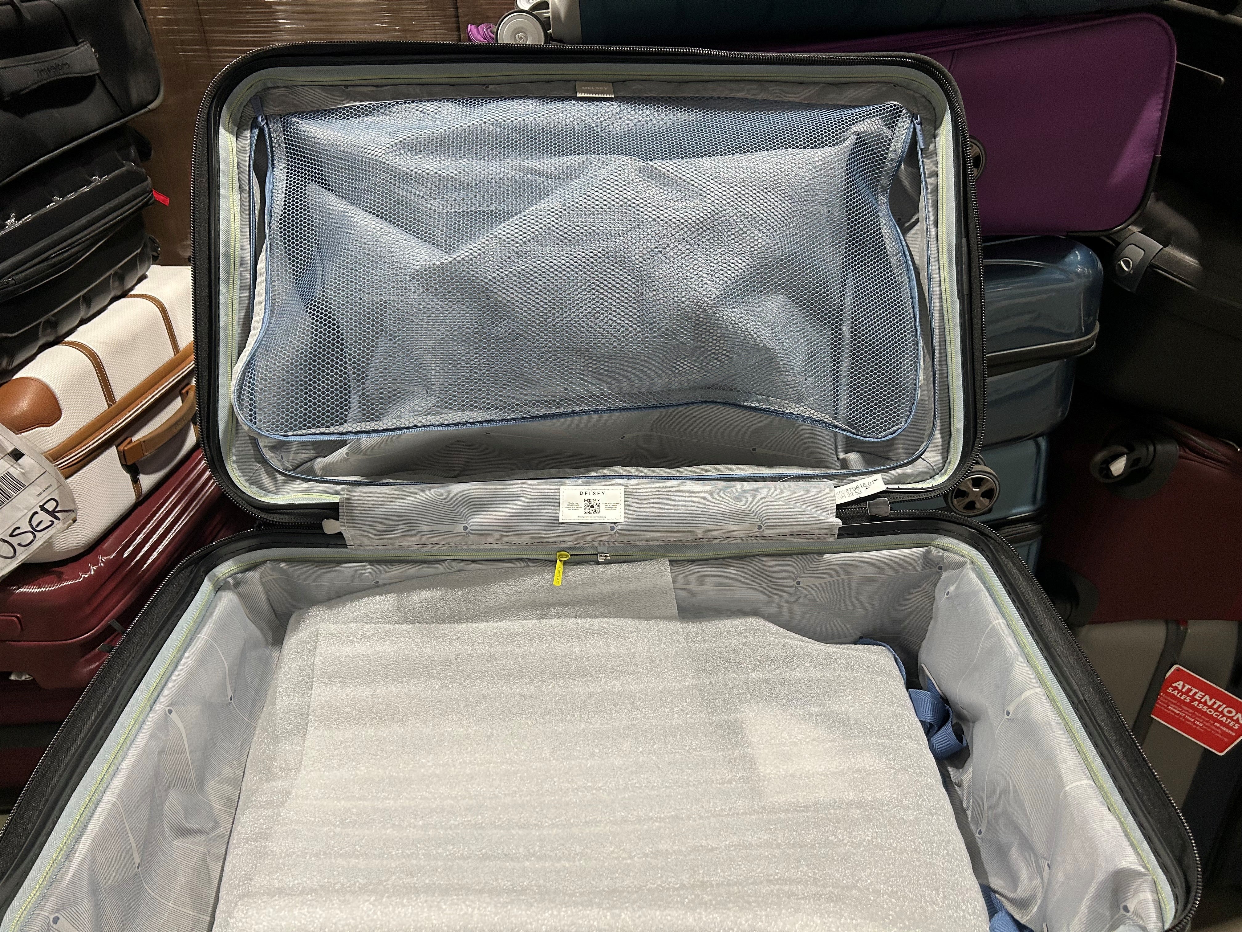 DELSEY Paris Cruise 3.0 Hardside Expandable Luggage with Spinner Wheels, Graphite, Checked 26 Inch Trunk U1