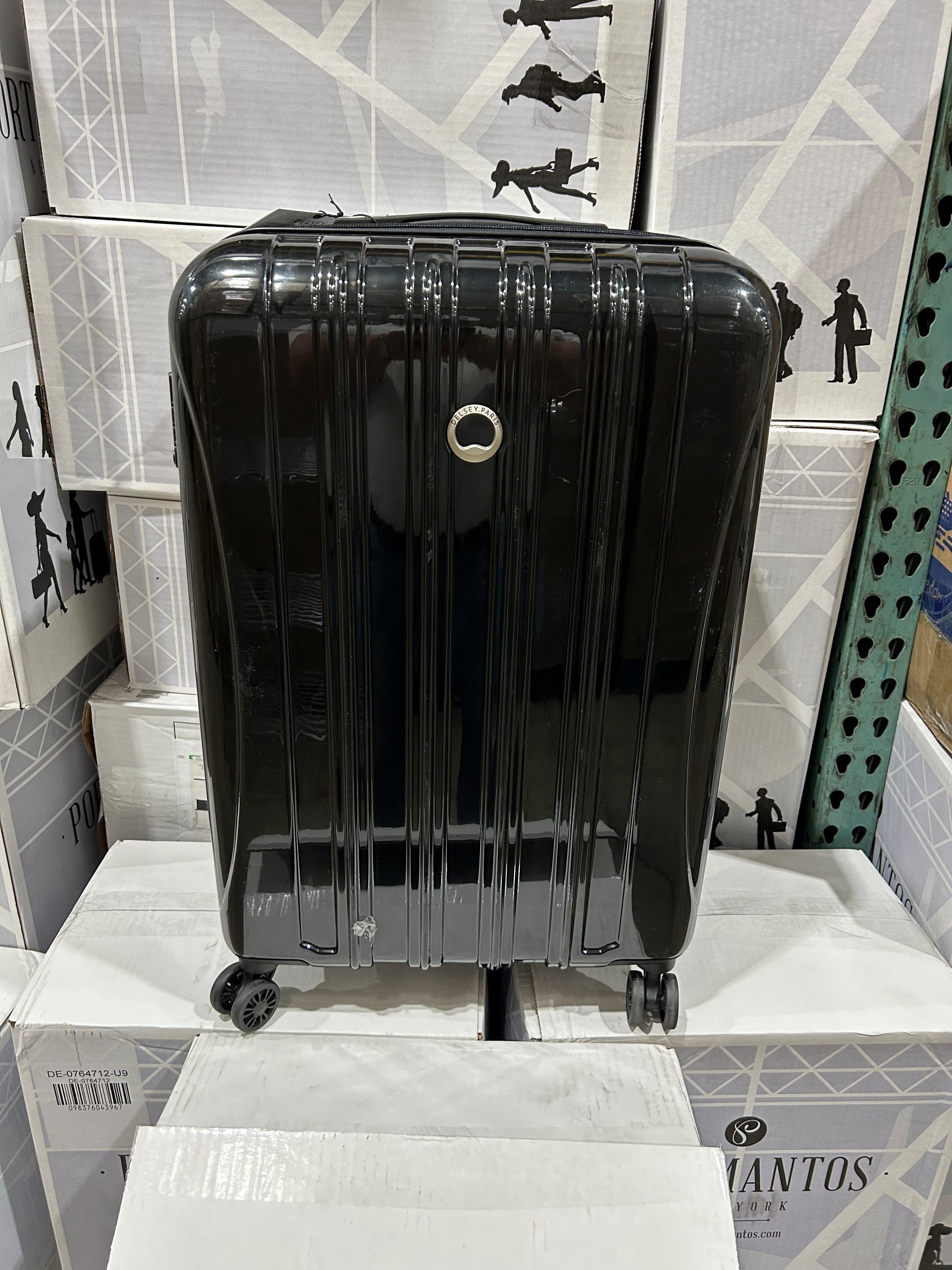 DELSEY Paris Helium Aero Hardside Expandable Luggage with Spinner Wheels U14