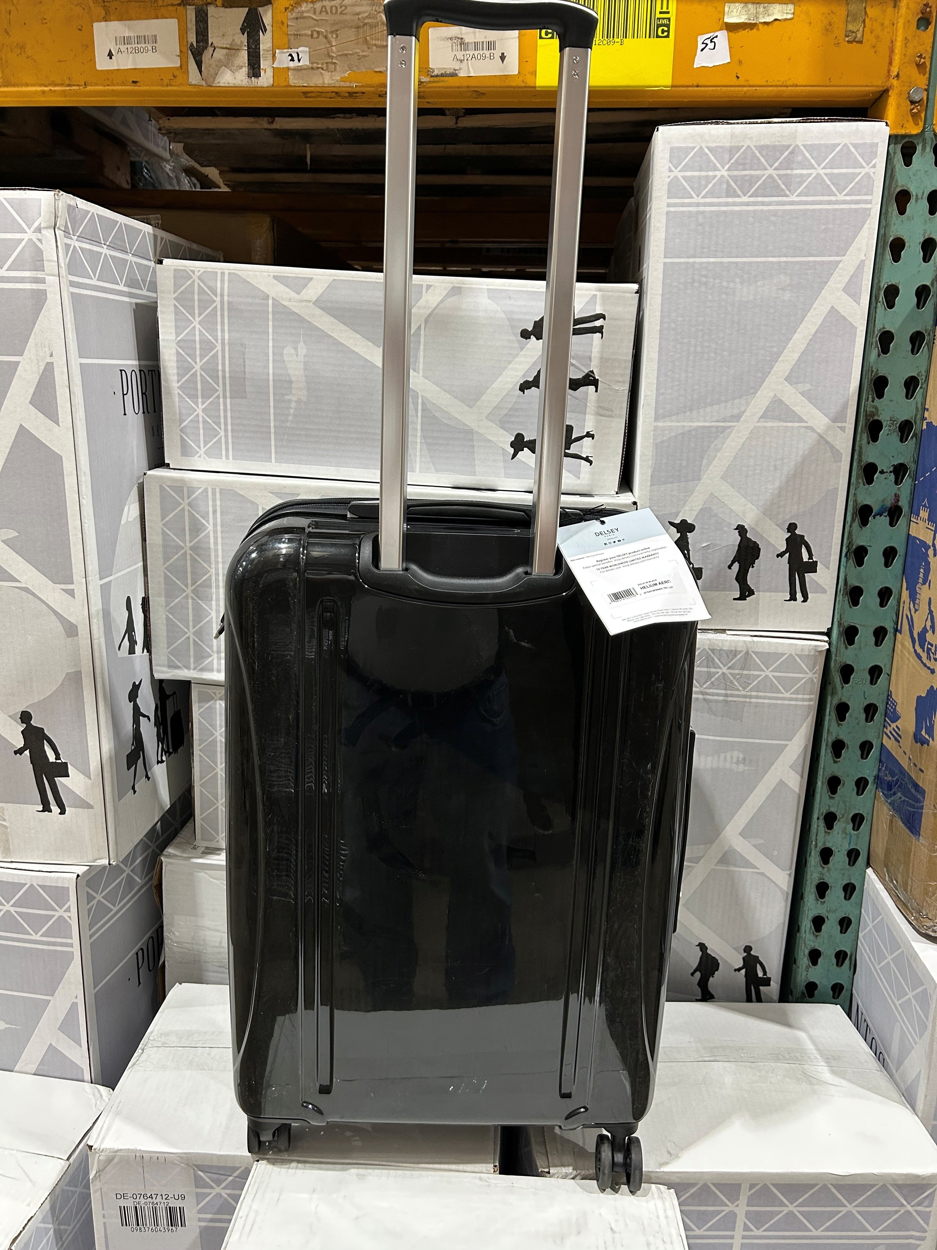 DELSEY Paris Helium Aero Hardside Expandable Luggage with Spinner Wheels U14