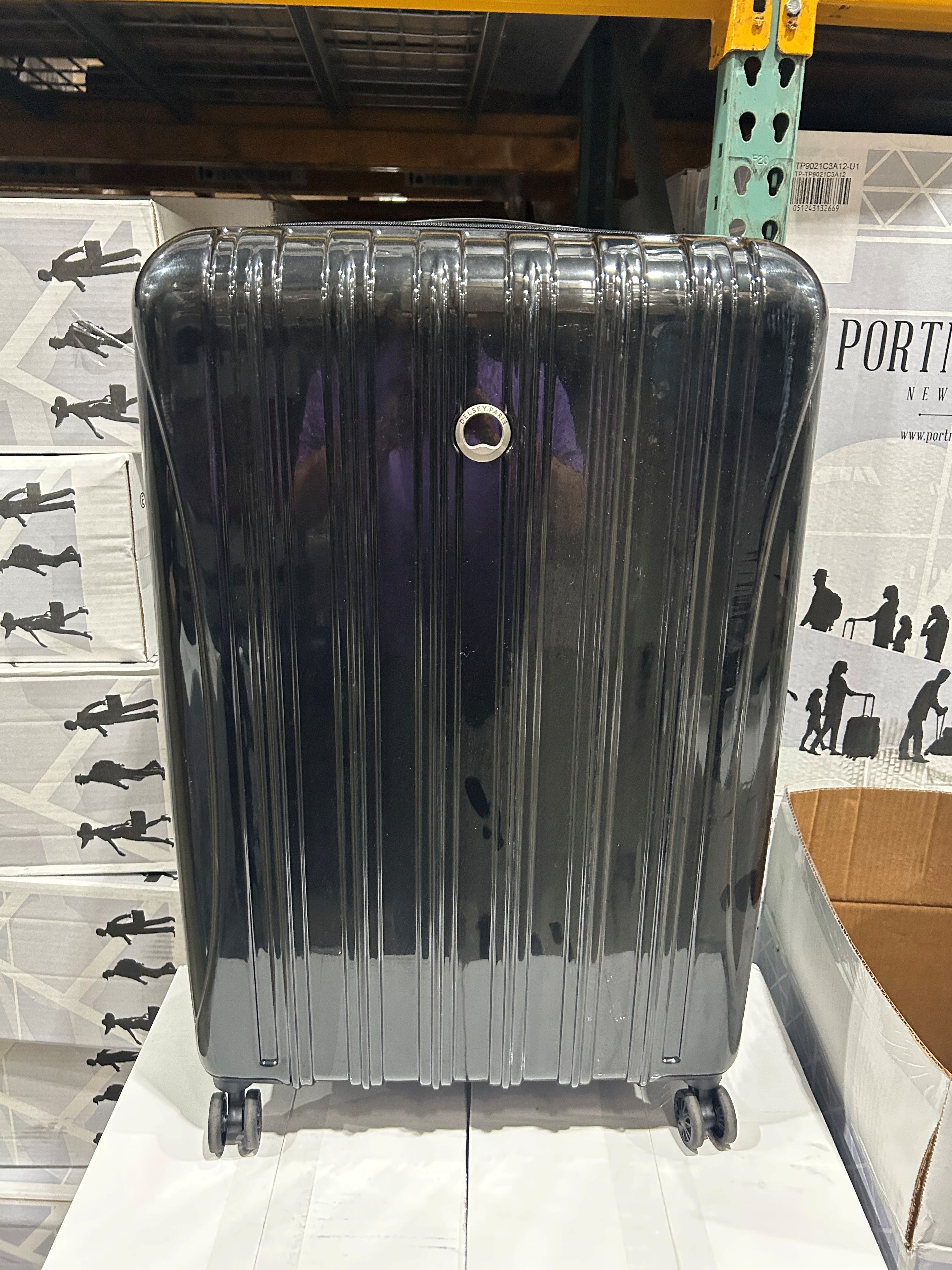 DELSEY Paris Helium Aero Hardside Expandable Luggage with Spinner Wheels U13