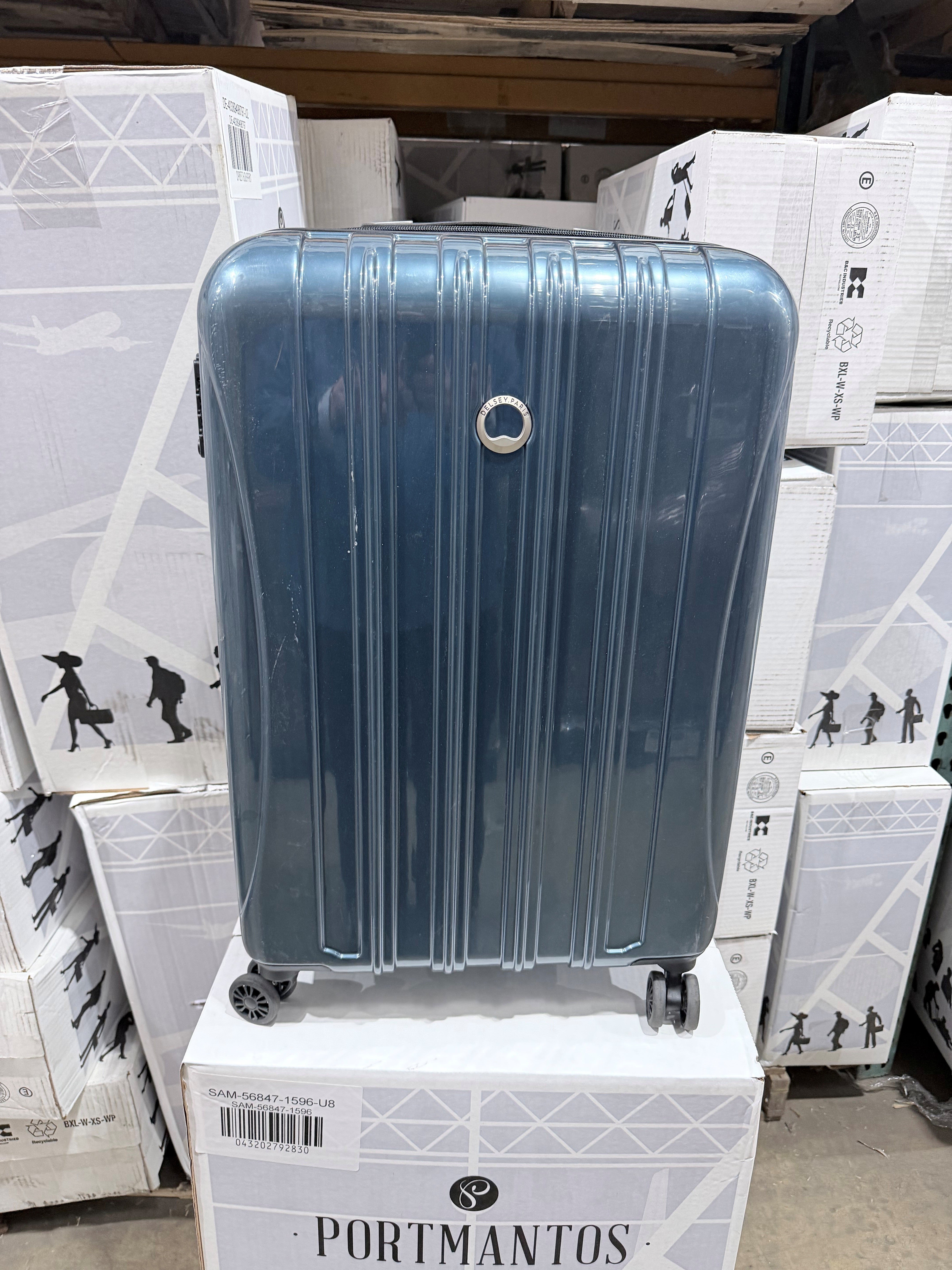 DELSEY Paris Helium Aero Hardside Expandable Luggage with Spinner Wheels U14