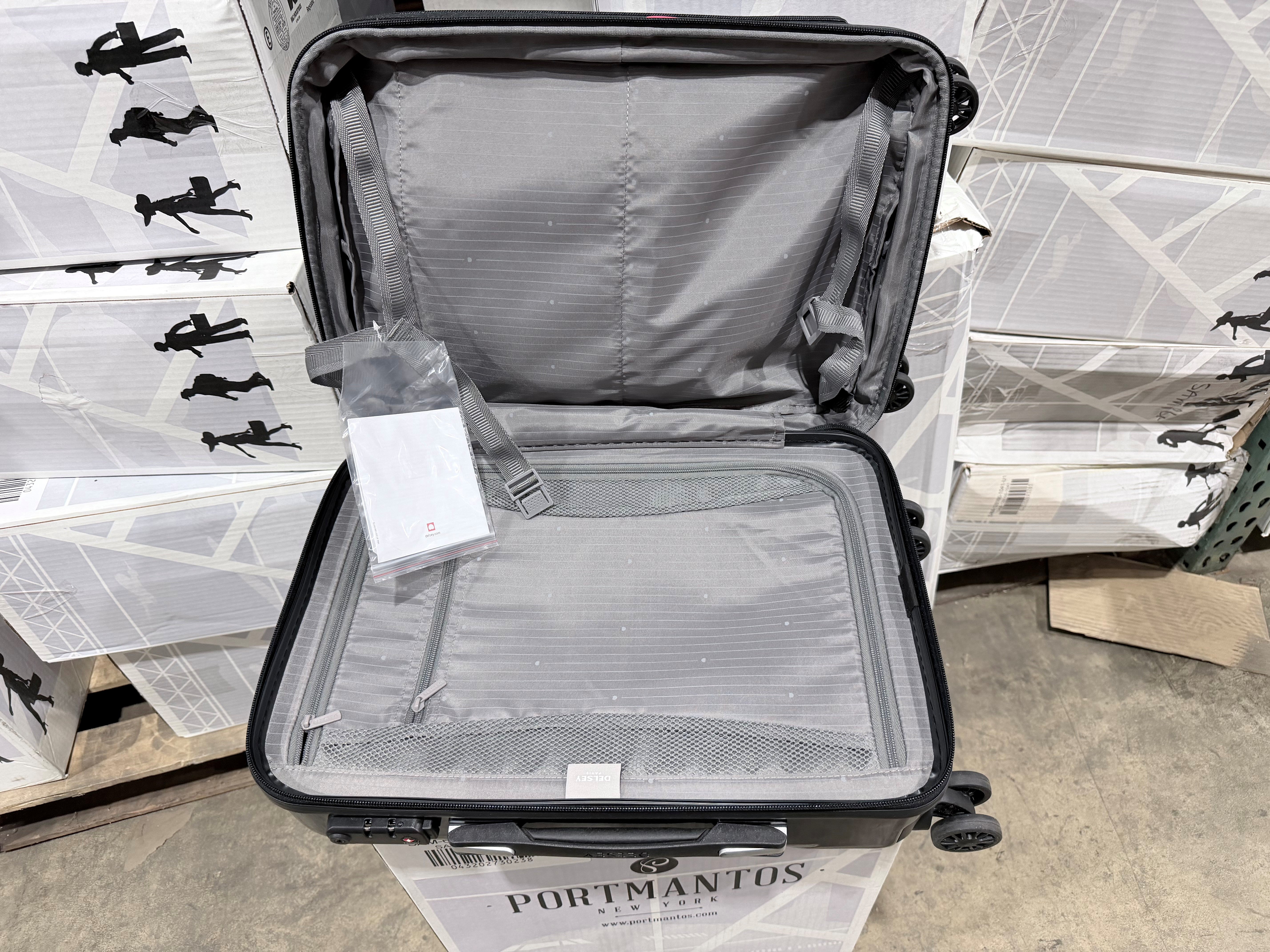 DELSEY Paris Helium Aero Hardside Expandable Luggage with Spinner Wheels U9