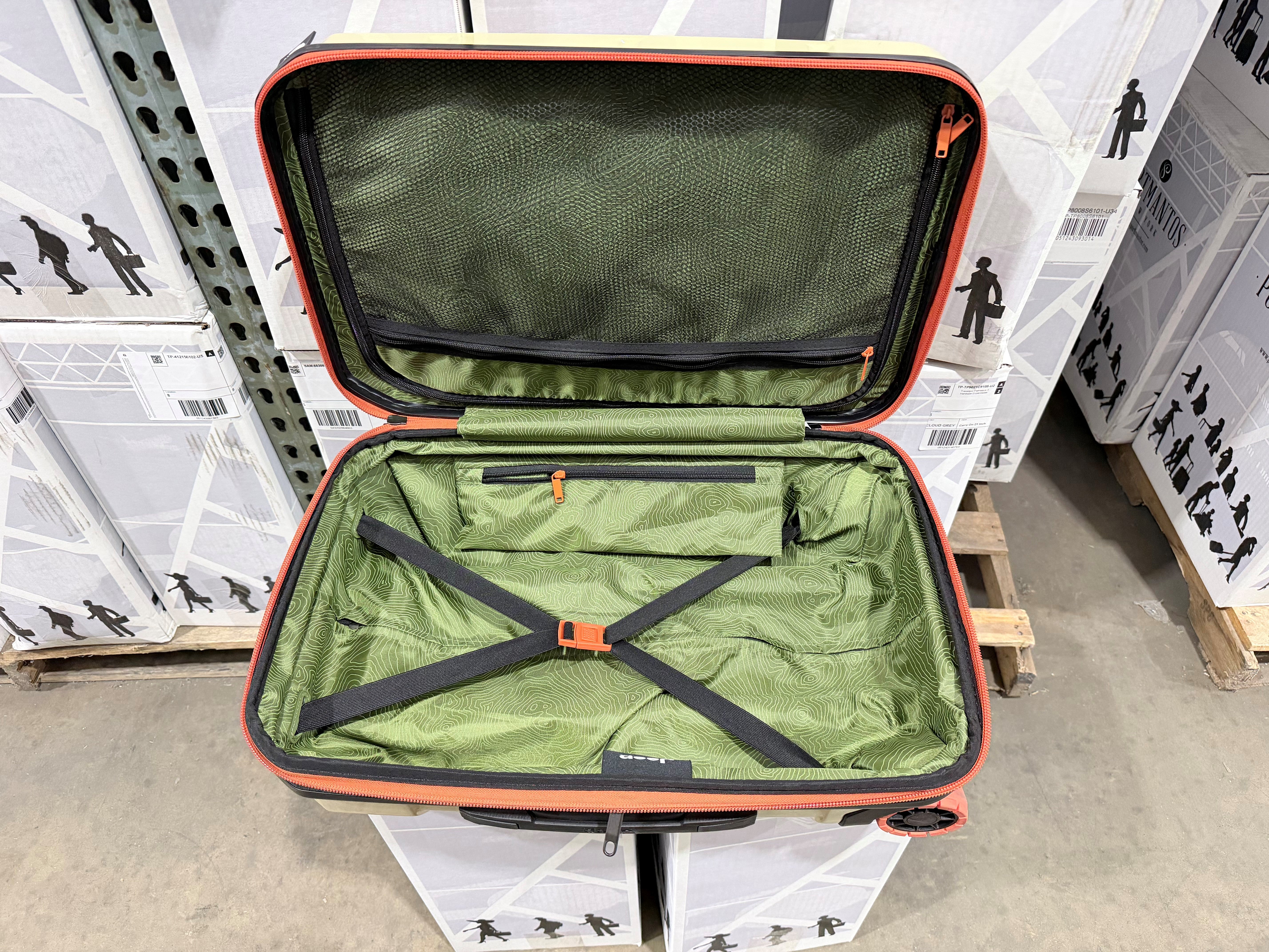 Jeep JH003B Hardside Expandable Luggage with Two Wheels (Warm Sand, Carry-On 20 Inch) Warm Sand Carry-On 20 Inch U1