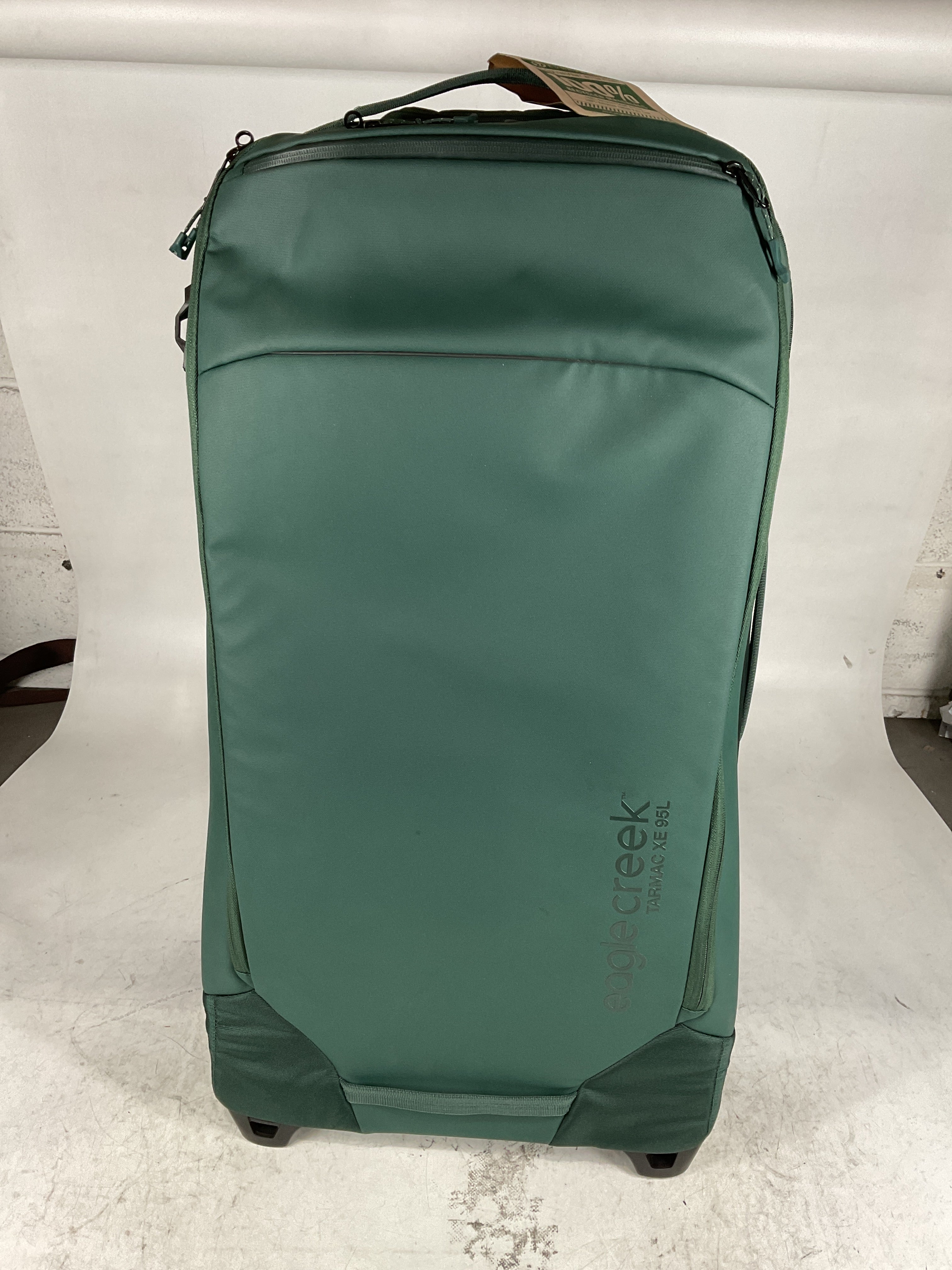 eagle creek Tarmac XE 95 L Rolling Suitcase with Wheels - 2-Wheel with Heavy-Duty Housing, Laptop Sleeve, Compression Wings, and Internal Organization, Arctic Seagreen - 95L U1