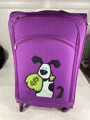 Ed Heck Money Doggie Spinner Luggage 28 Inch, Purple, One Size U1