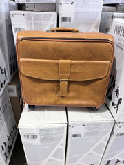 Lethario Rolling Briefcase Yellowish Brown One_Size U1