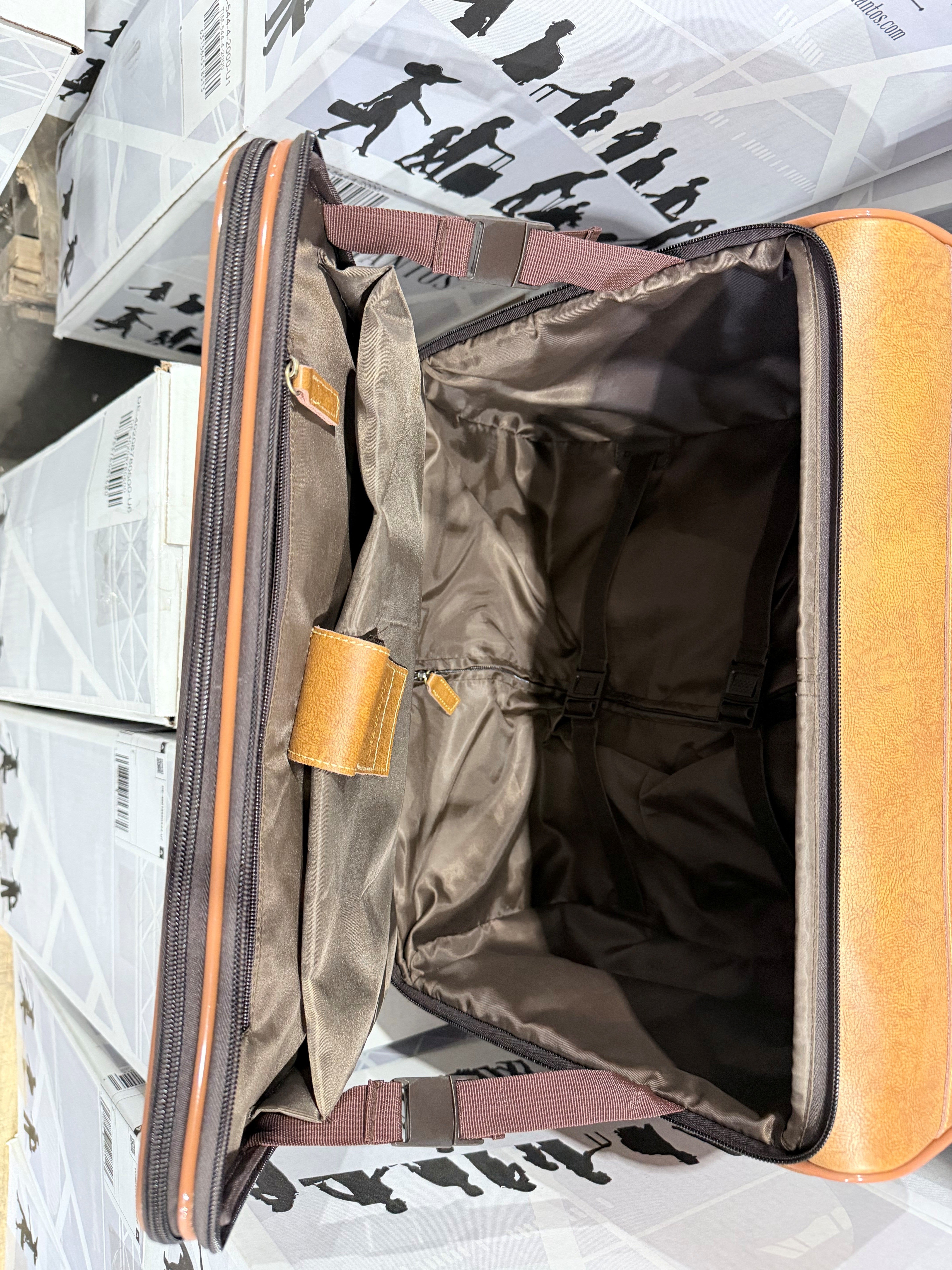 Lethario Rolling Briefcase Yellowish Brown One_Size U1