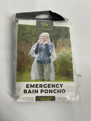 Travelon Emergency Rain Poncho, Clear - 12215-85 Clear  U1