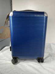 FPM Milano Bank Light Spinner, Durable Luxury Luggage Made in Italy, 4-Wheeled Smooth Dual Spinner Wheels, TSA Lock and Butterfly Clips for Safety ( Indigo Blue , 53 ) Indigo Blue 53 U1