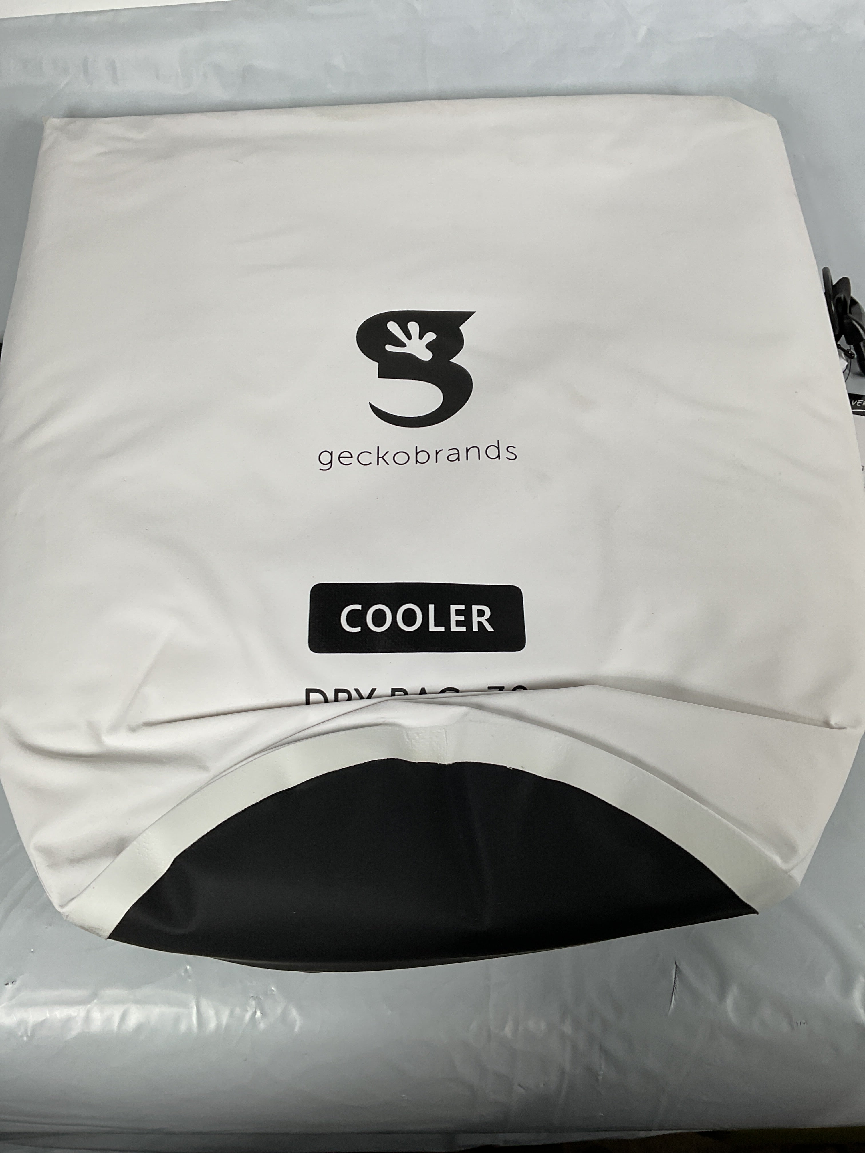 Geckobrands 30L Dry Bag Cooler ( White , One Size ) White One Size U1
