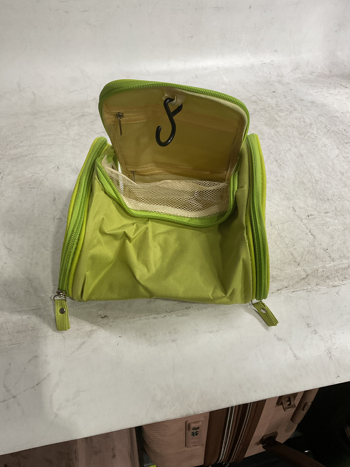 Lime Green Toiletry Bag U2