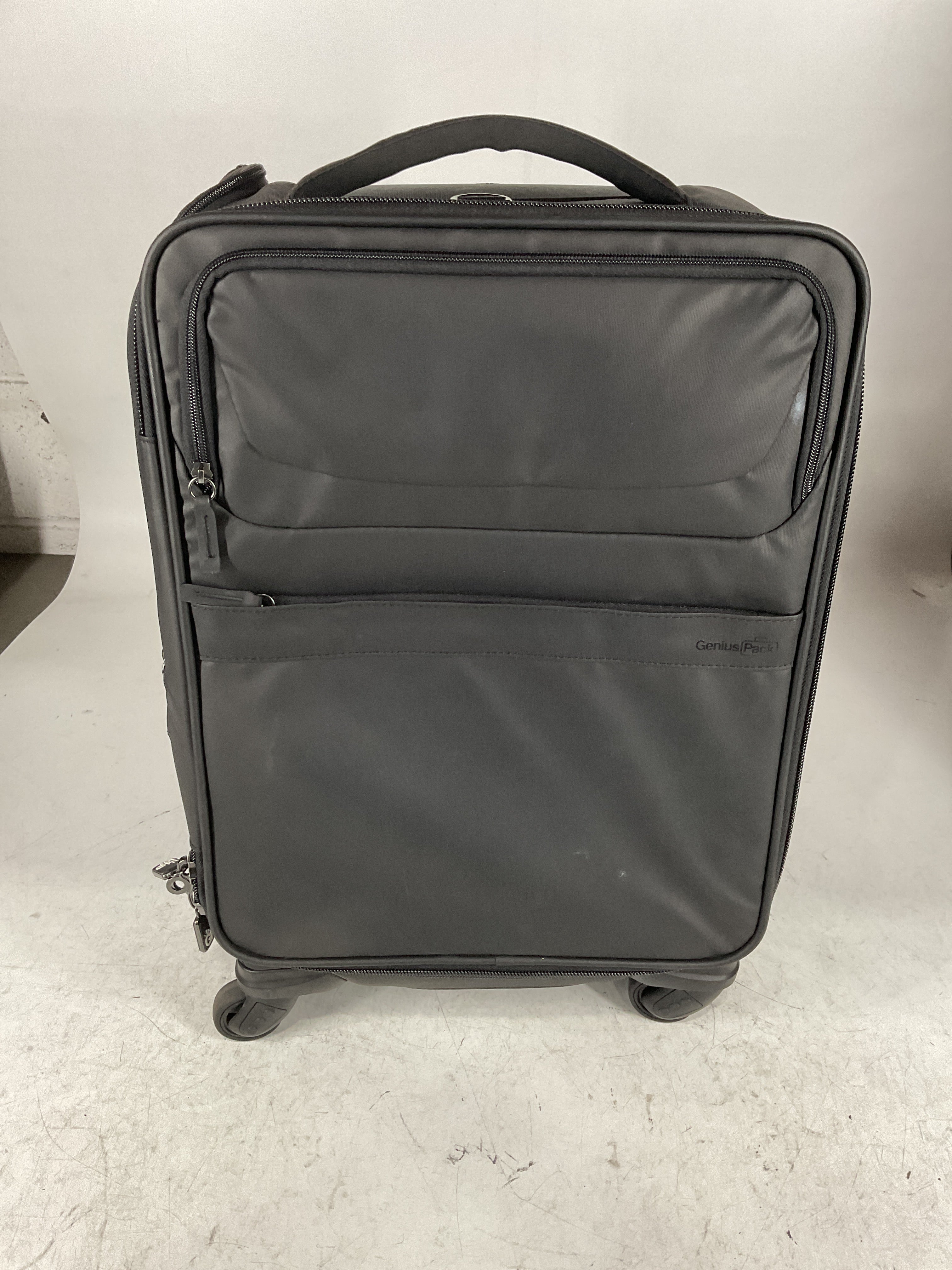 Genius Pack G4 22" Carry On Spinner Luggage - Smart, Organized, Lightweight Suitcase U3