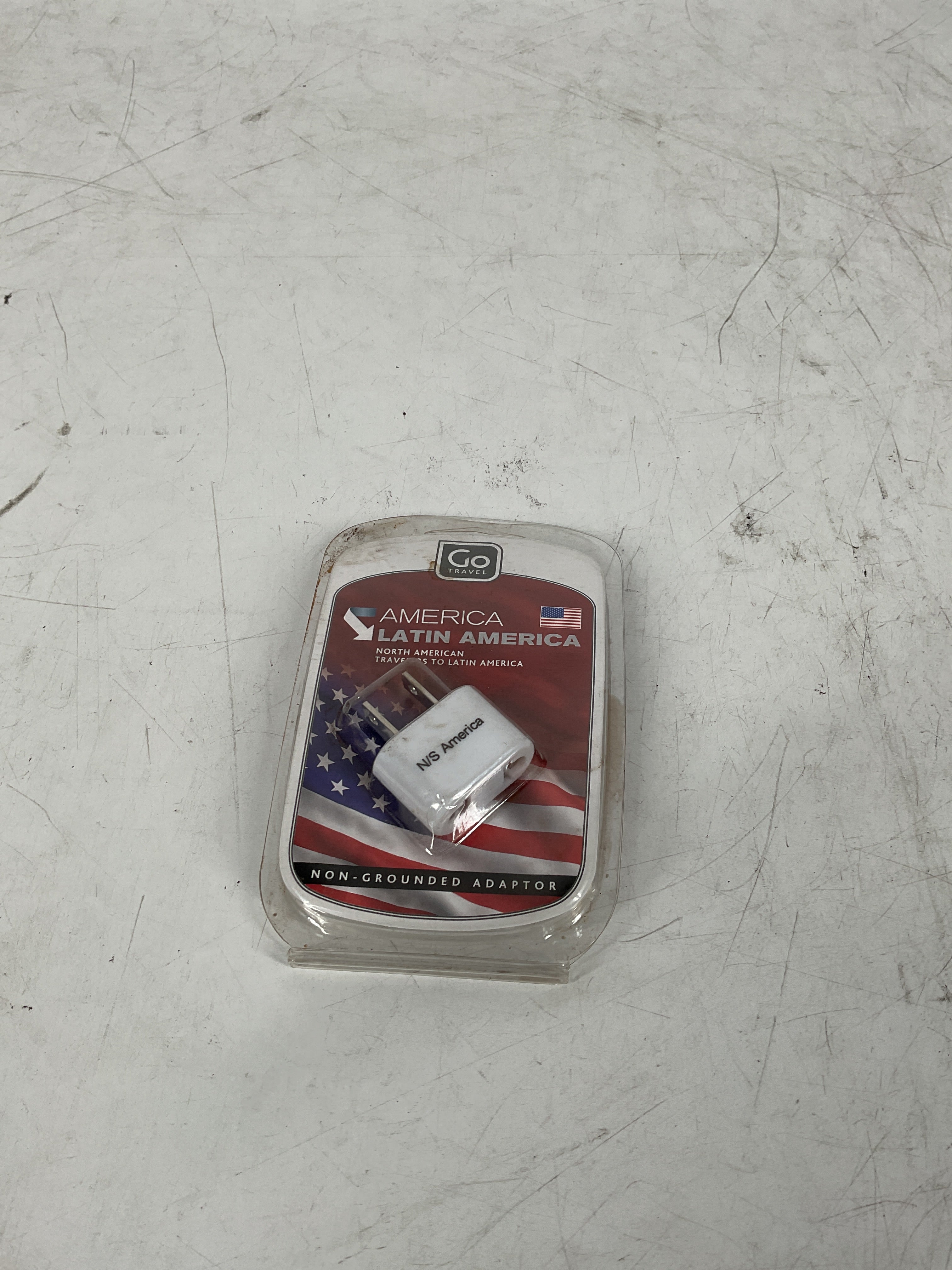 Go Travel America Non-Grounded Adaptor White One Size U1