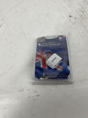 Go Travel Australia Non Grounded Travel Adaptor, White   U1