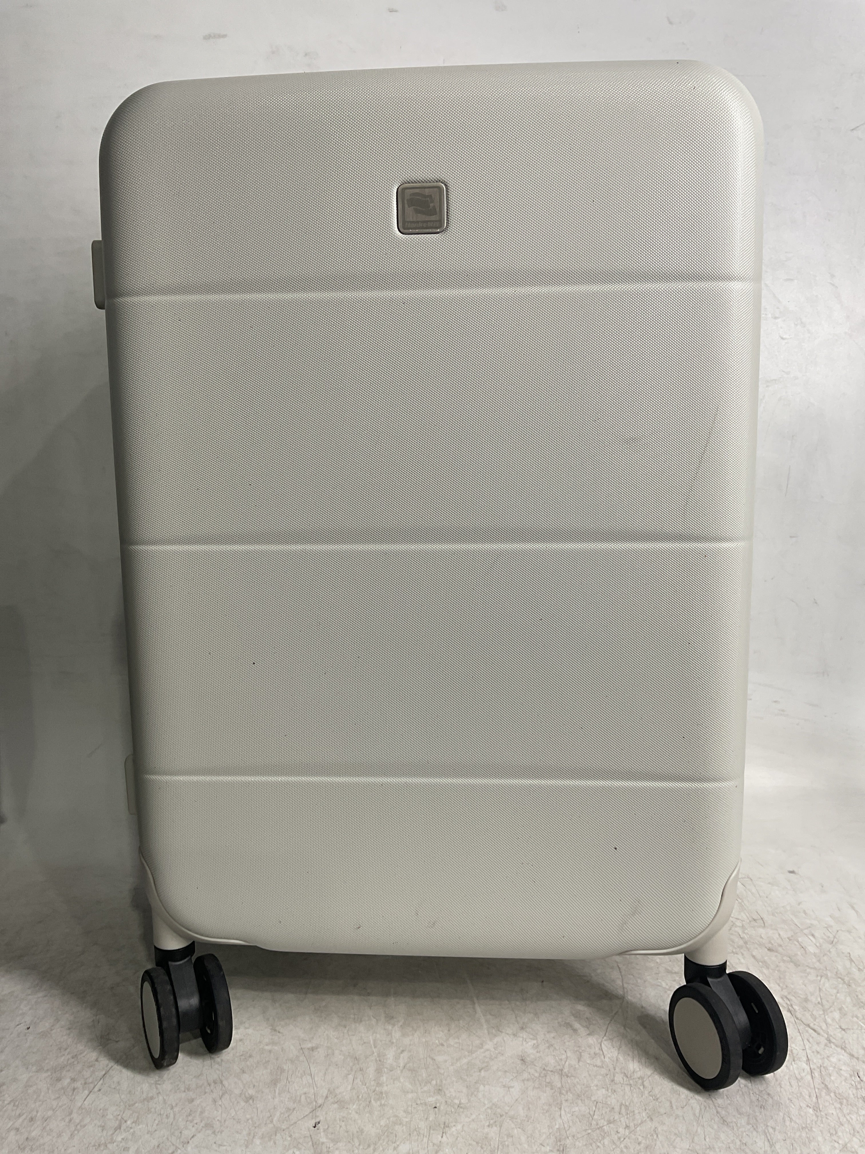 Hanke 20 Inch Carry On Luggage 22x14x9 Airline Approved PC Hard Shell Suitcases with Wheels TSA Luggage for Women Men Lightweight Travel Luggage(Smoke White) Smoke White Carry On 20-Inch U1
