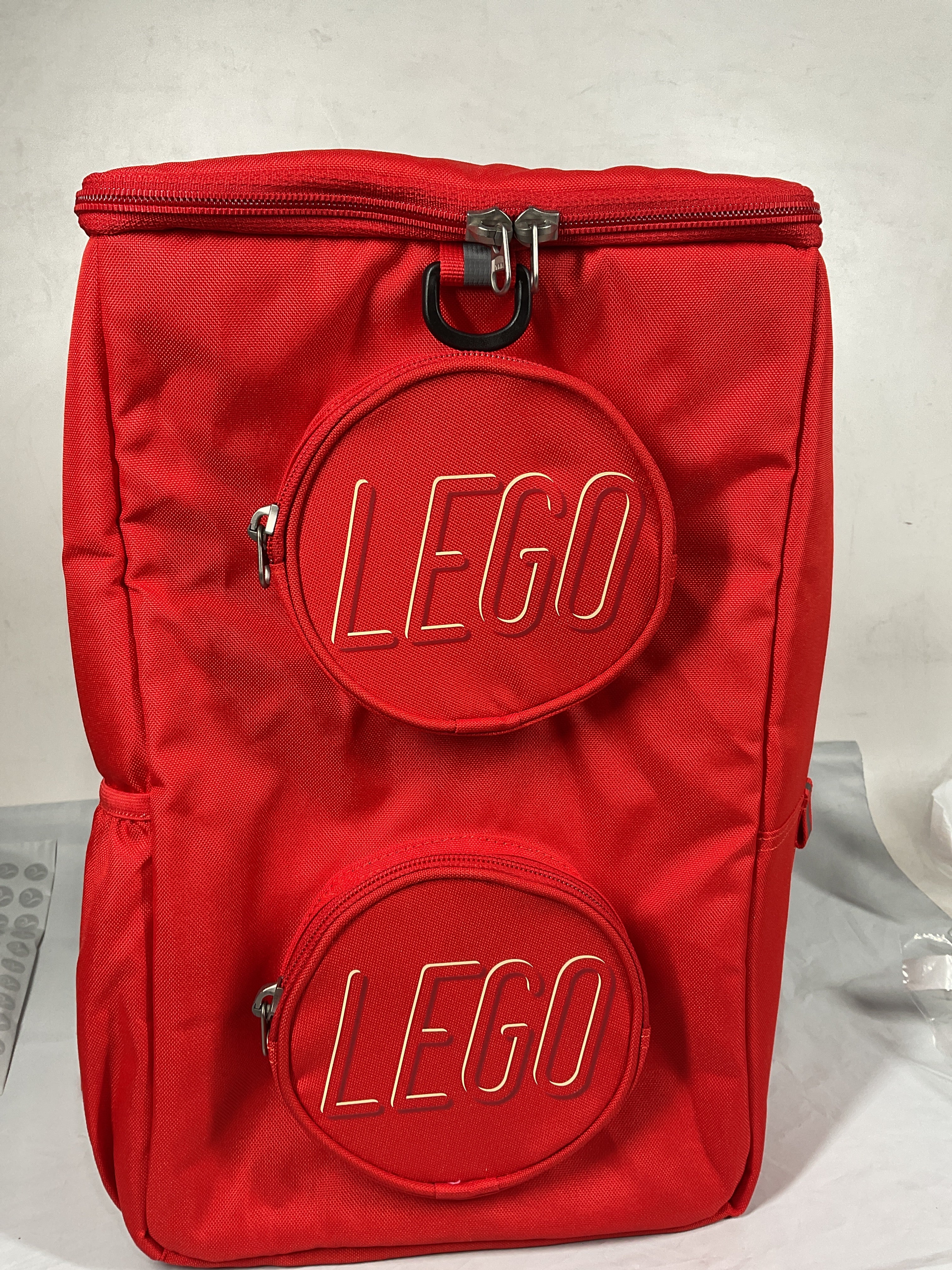 LEGO Brick Backpack Cooler ( Red , One Size ) Red One Size U1