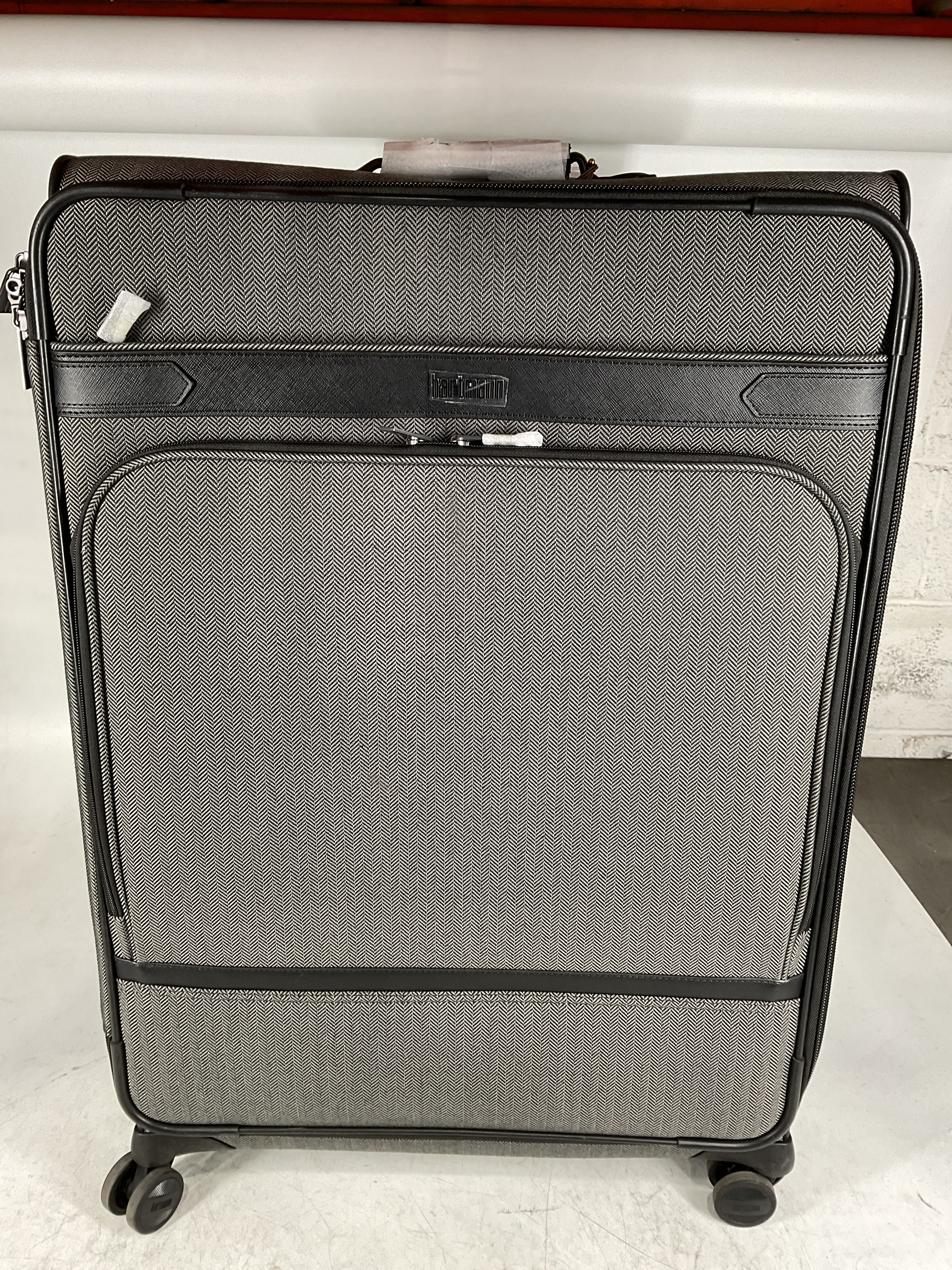 Hartmann Herringbone Deluxe Extended Journey Expandable Spinner U1