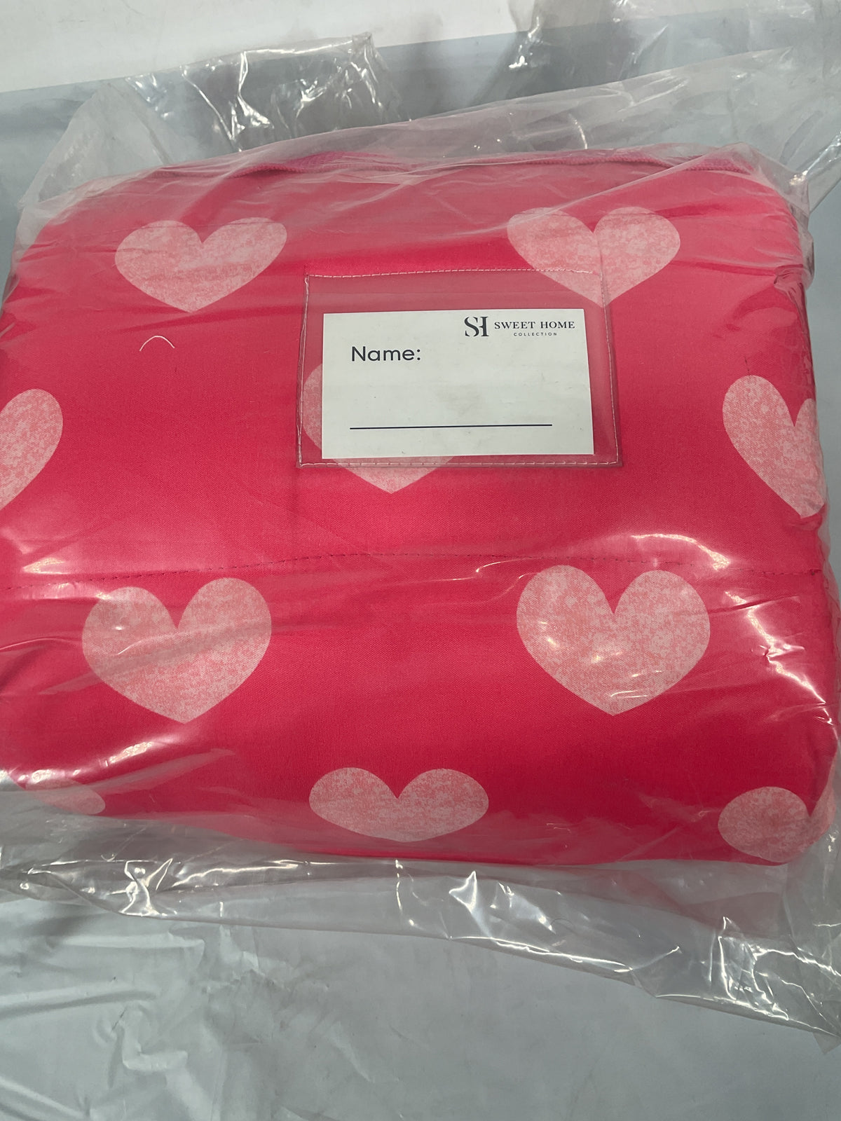 Hearts Nap Mat/ Slumber Bag with Blanket & removable  Pillow 20"*50" U1