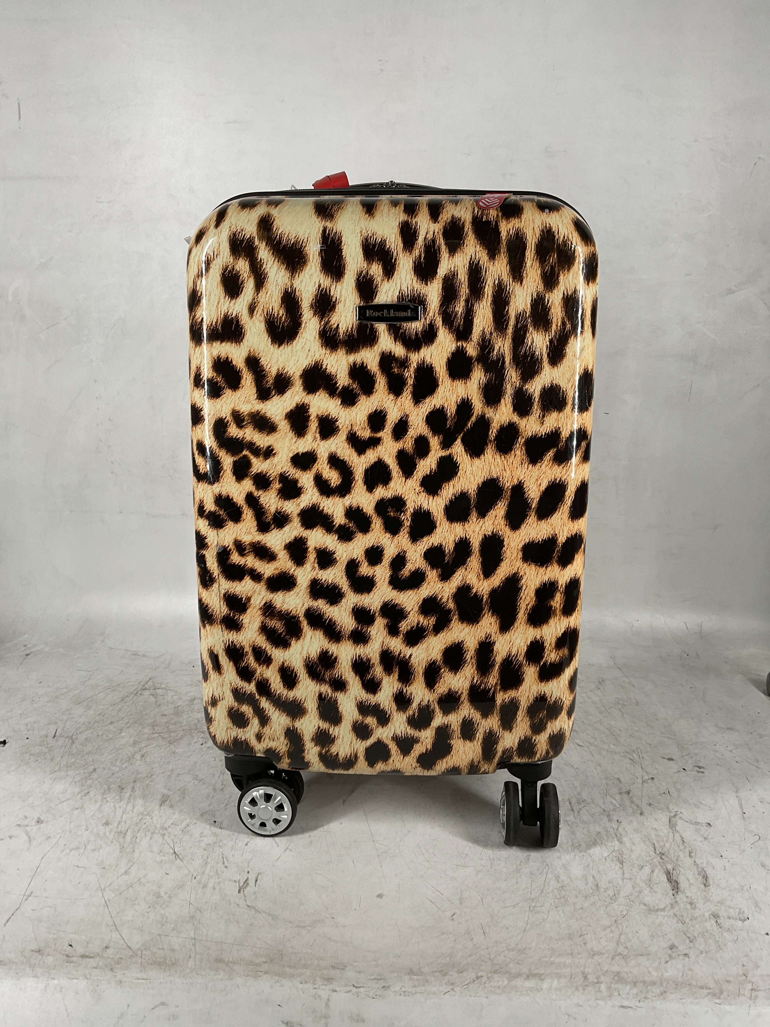 Heys America Black Leopard 21-Inch Hardside Carry-On Spinner ( Brown Leopard , One Size ) Brown Leopard One Size U1