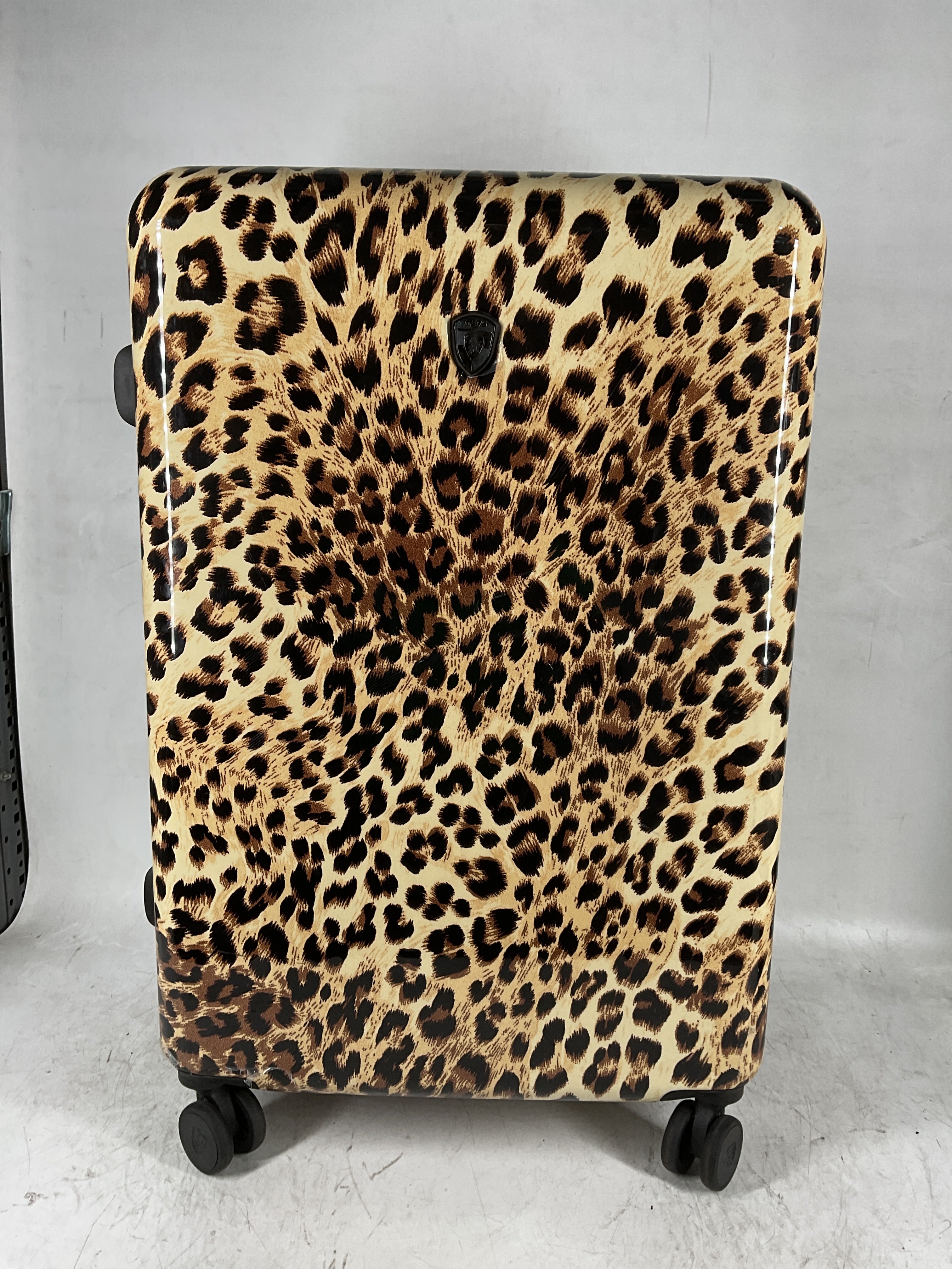Heys America Leopard 30-Inch Hardside Spinner Luggage ( Brown Leopard , One Size ) Brown Leopard One Size U1