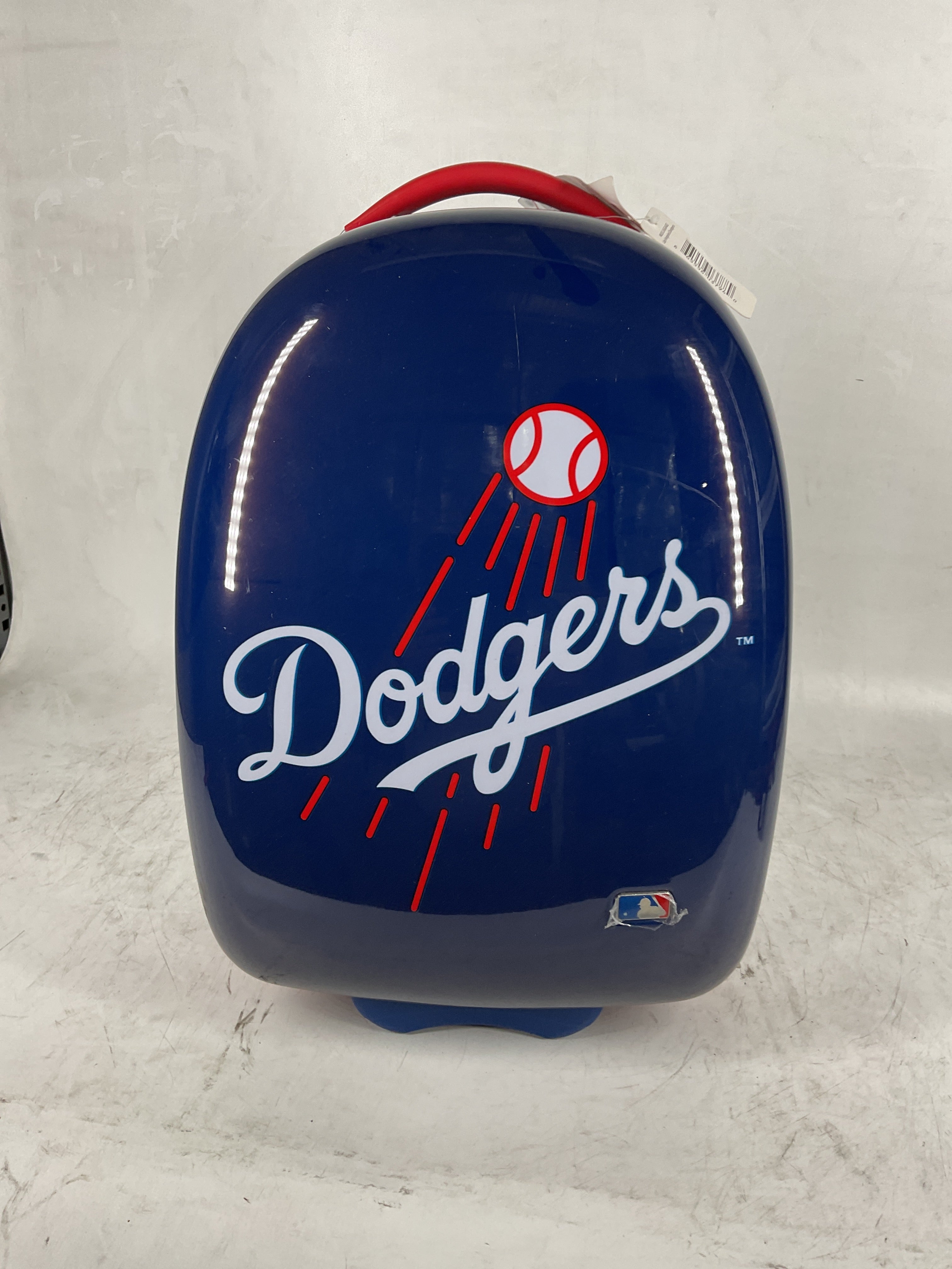 Heys America Major League Baseball Officially Licensed Expandable Spinner Luggage Navy 18 Inch U1