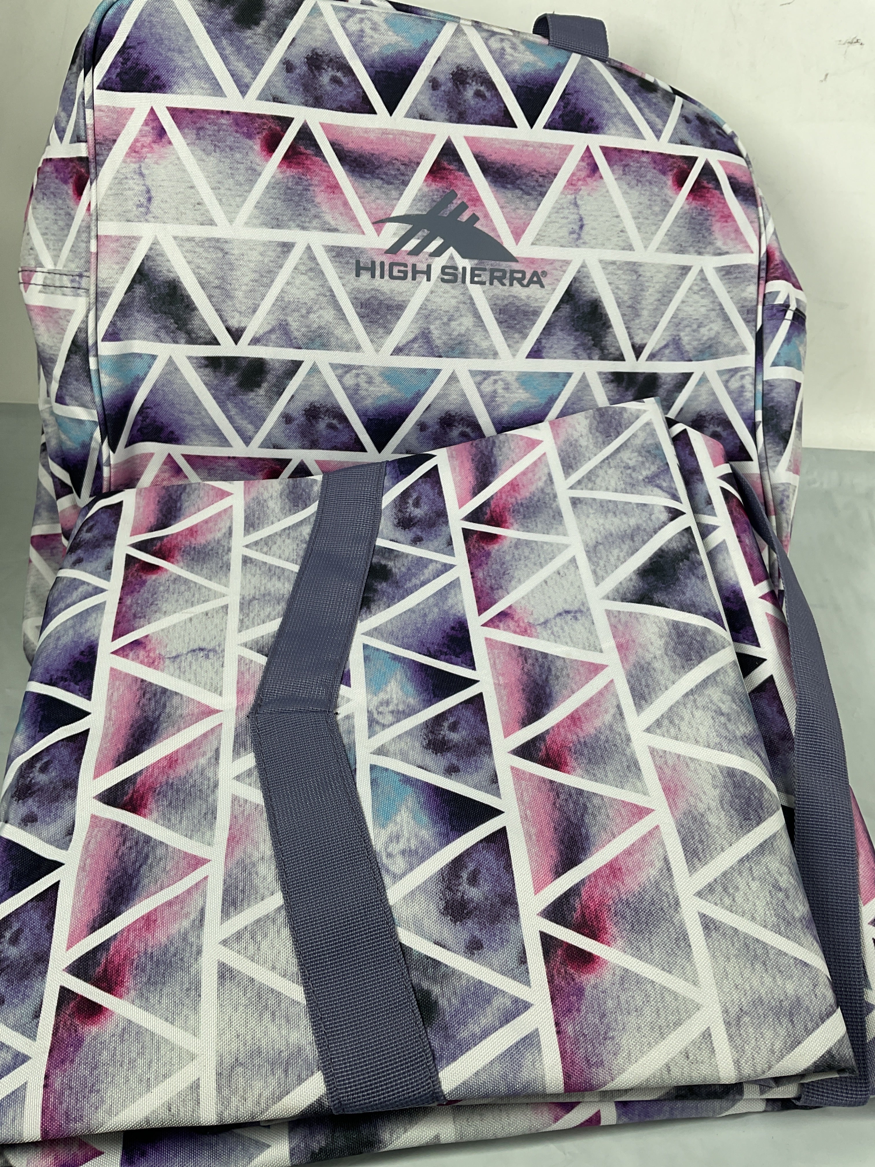 High Sierra Ski Bag & Sku Boot Bag Combo (Dreamscape/Purple Smoke/White) Dreamscape/Purple Smoke/White One Size U3