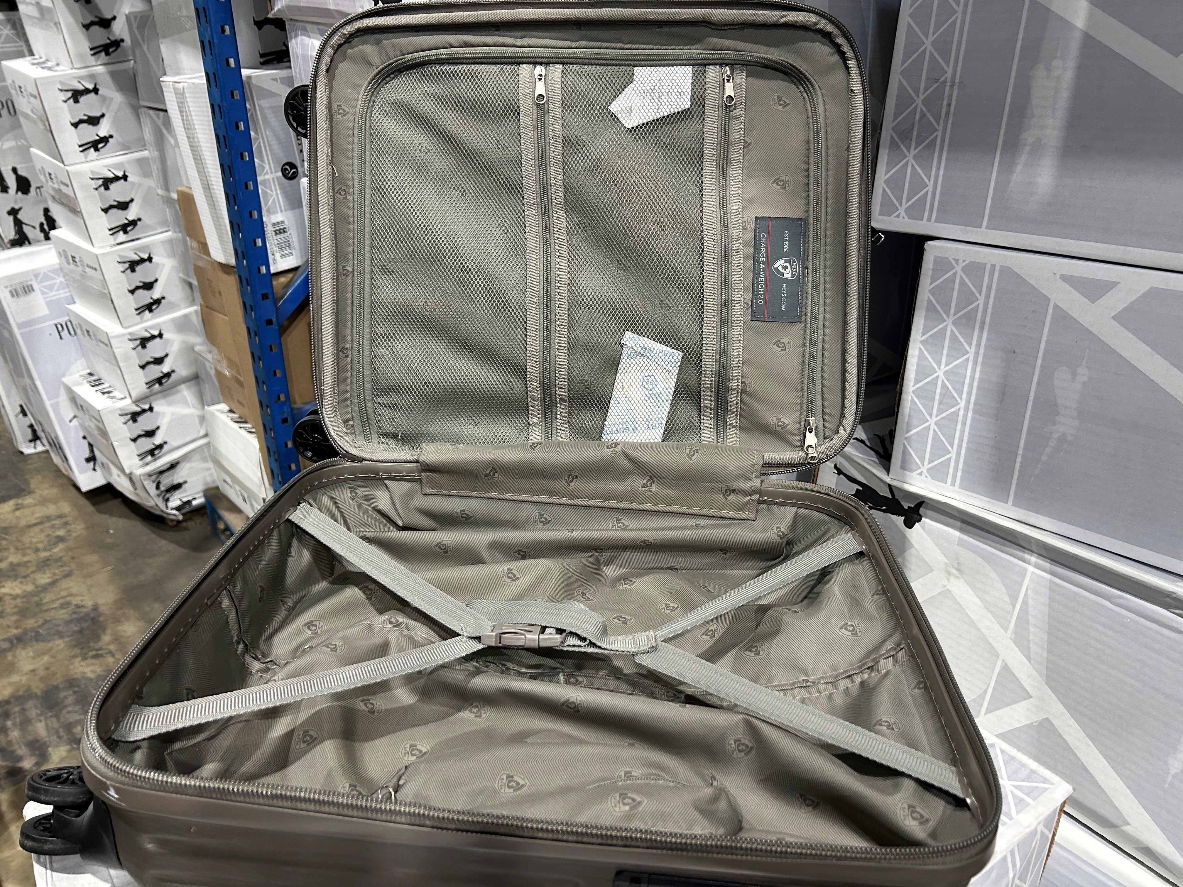 Heys America Charge-A-Weigh II Spinner Luggage U1