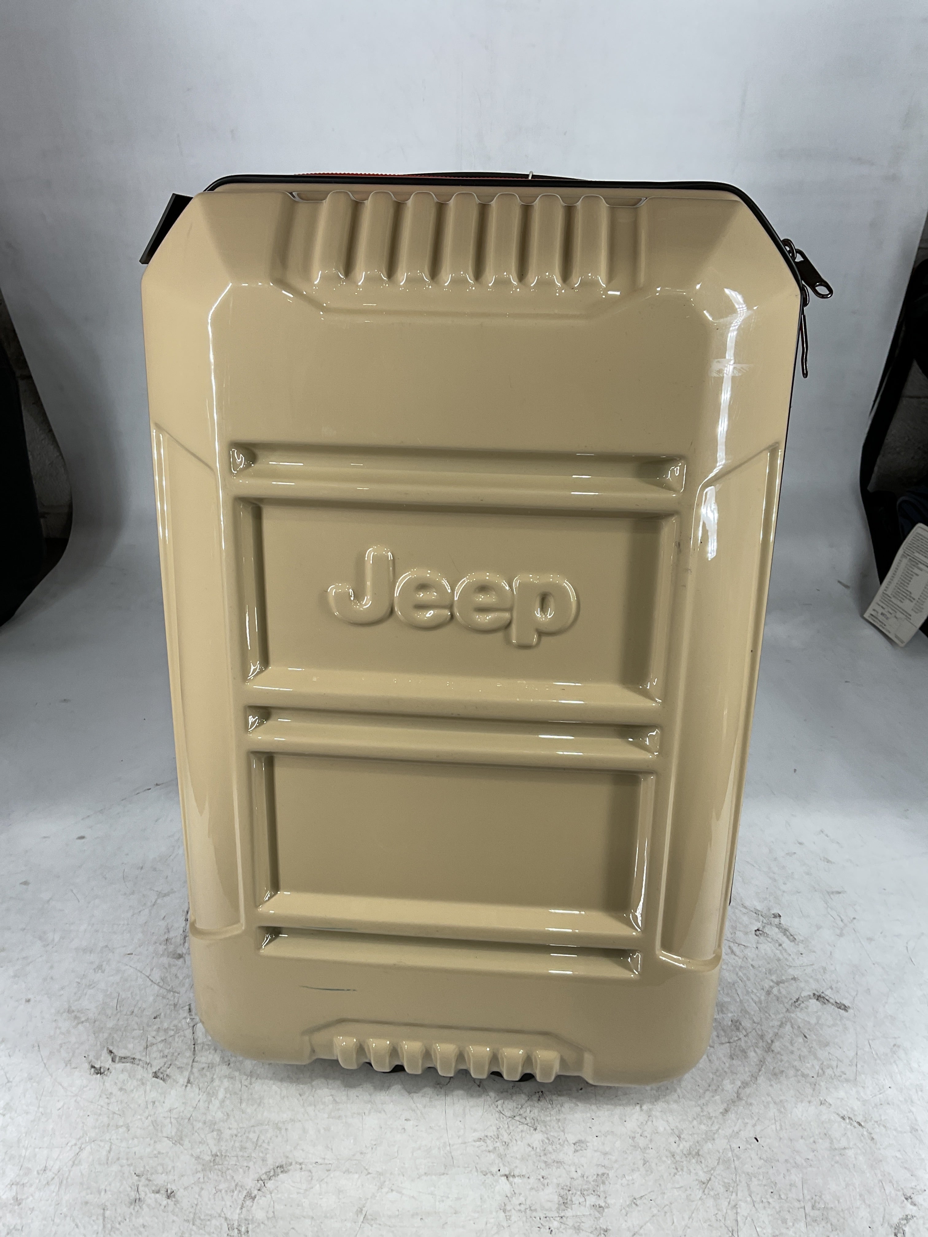 Jeep JH003B Hardside Expandable Luggage with Two Wheels (Warm Sand, Carry-On 20 Inch) Warm Sand Carry-On 20 Inch U1
