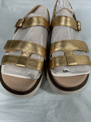 Vionic Womens Solana Slingback Sandals Gold Metallic 9 W Gold Metallic 9 Wide U2