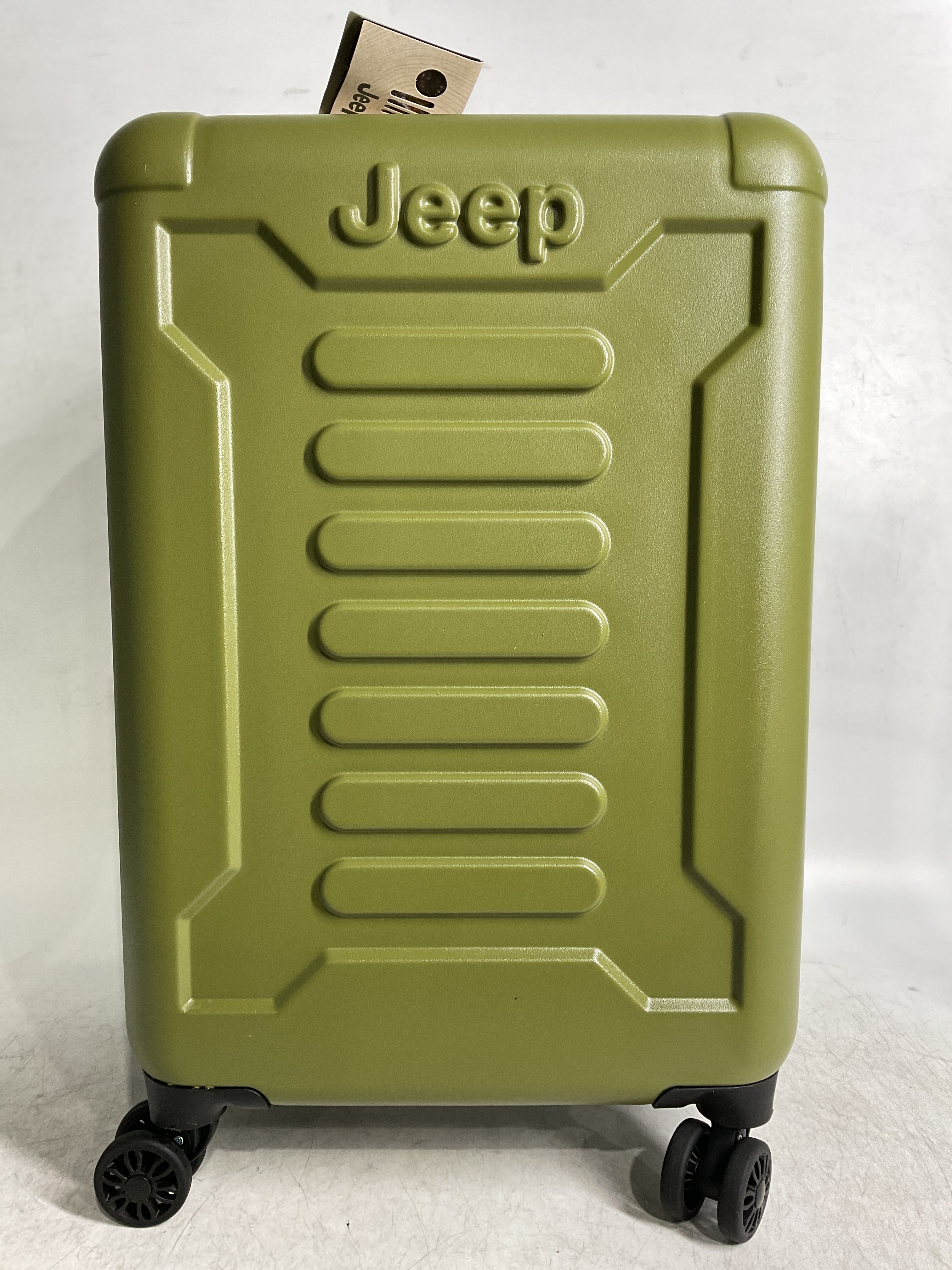 Jeep JH004C Hardside Expandable Luggage with Spinner Wheels ( Avocado , Carry-On 20 Inch ) Avocado Carry On 20 Inch U1