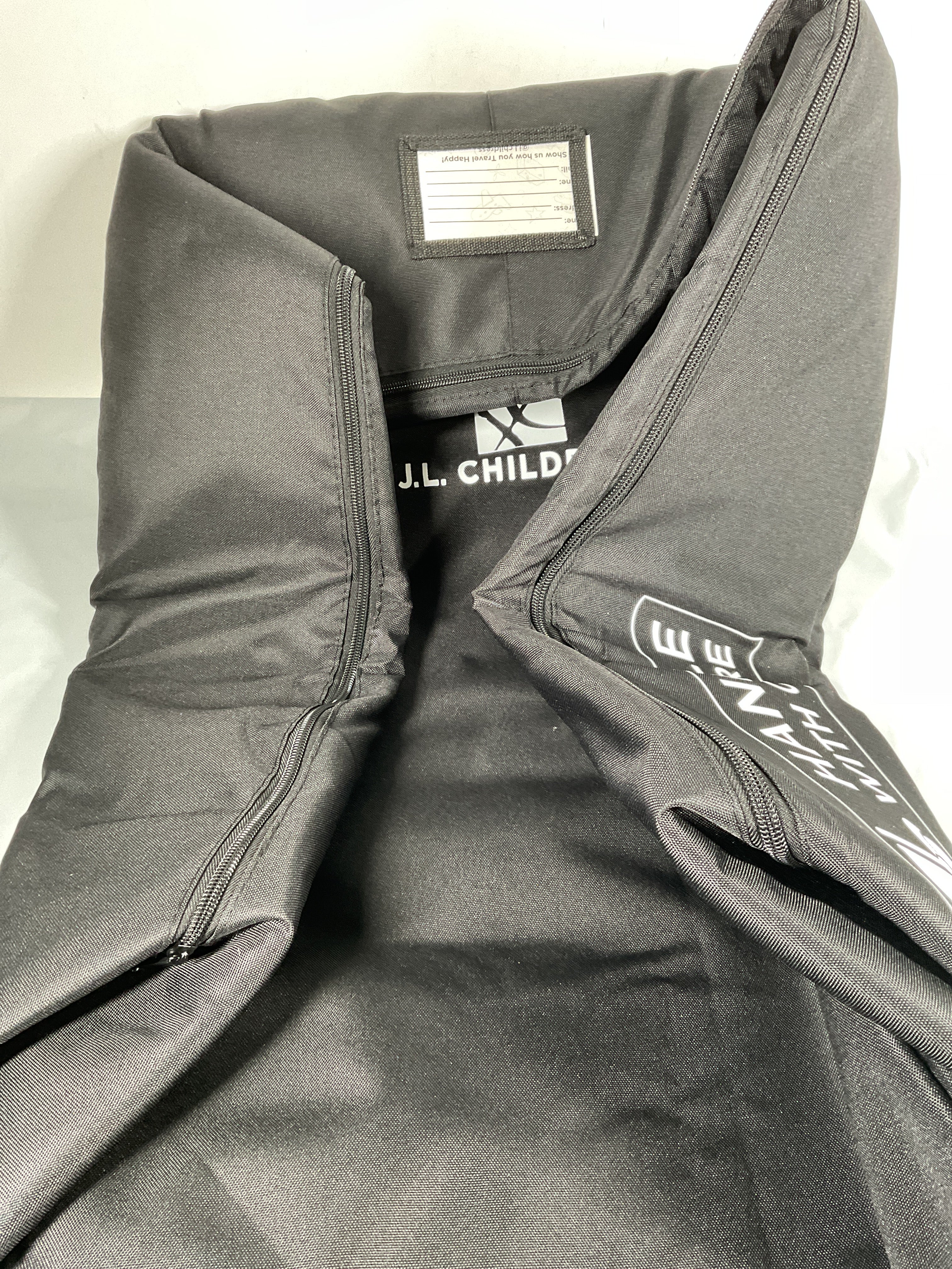 J.L. Childress Elite Padded Travel Bag for Infant Car Seat & Stroller Combo ( Black , One Size ) Black One Size U2