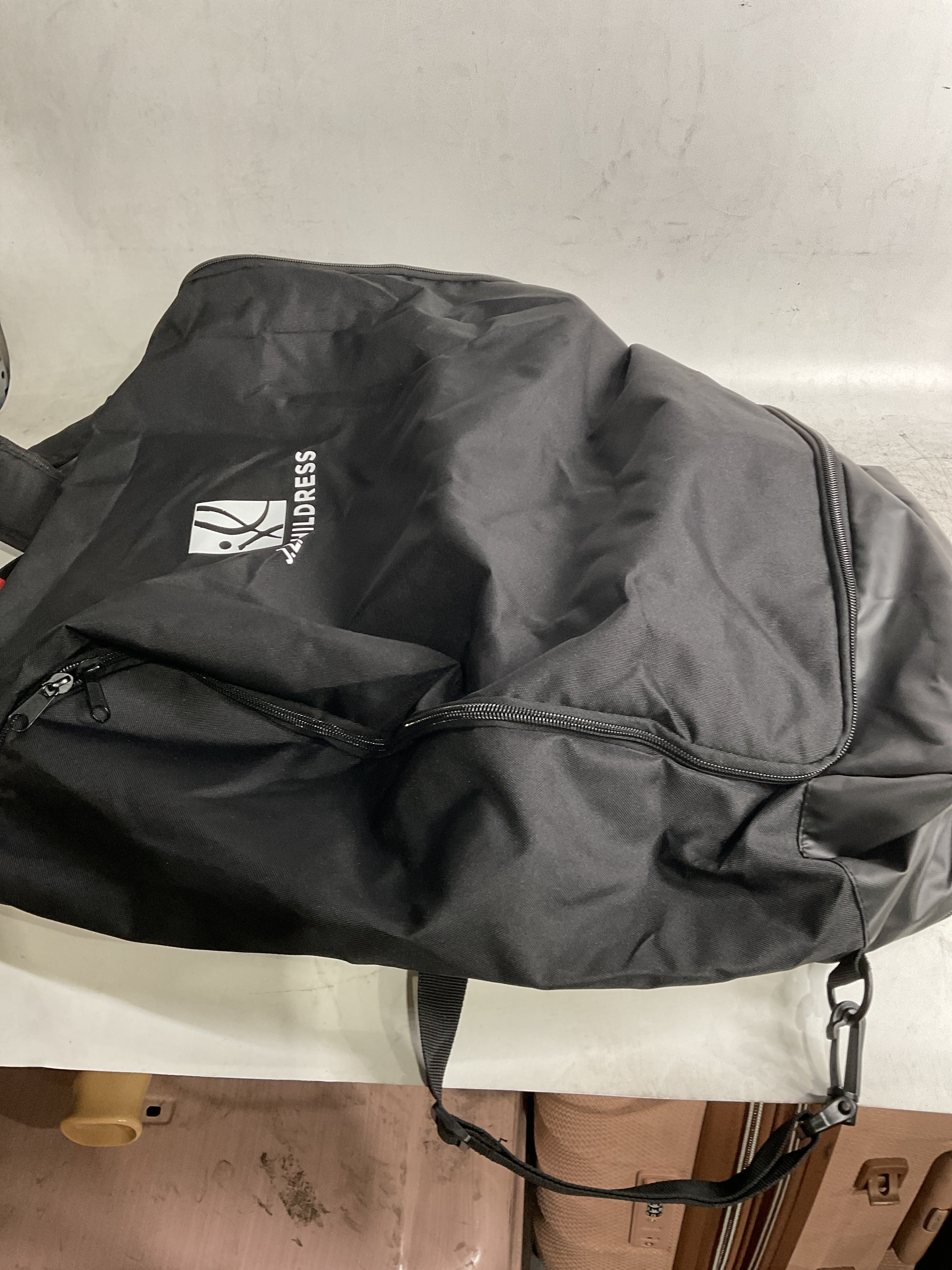 J.L. Childress Gate Check Bag for Car Seats - Air Travel Bag - Fits Convertible Car Seats, Infant carriers & Booster Seats ( Black , One Size ) Black One Size U2