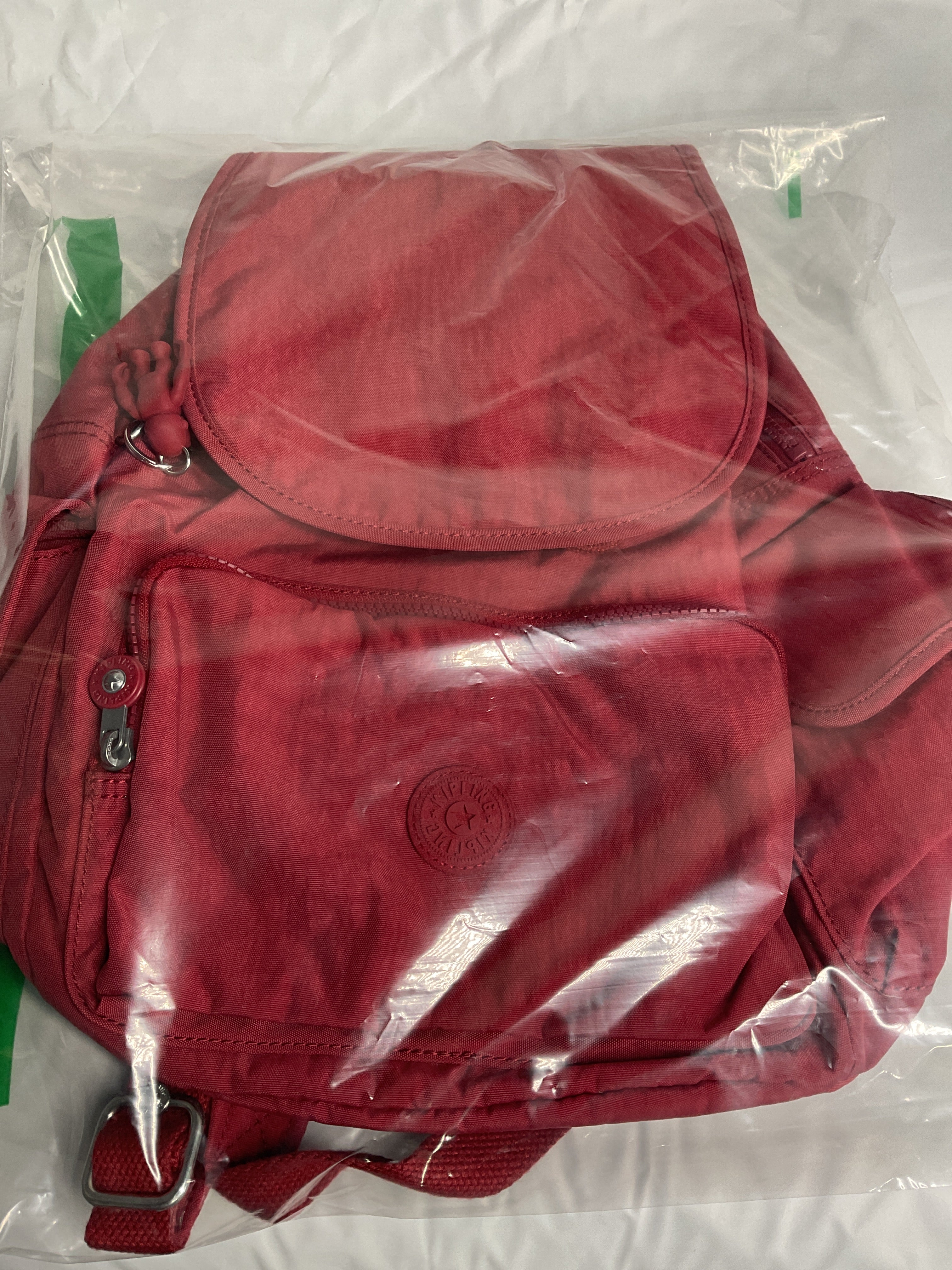 Kipling City Pack ( Brick Red Rm , One Size ) Brick Red Rm One Size U3