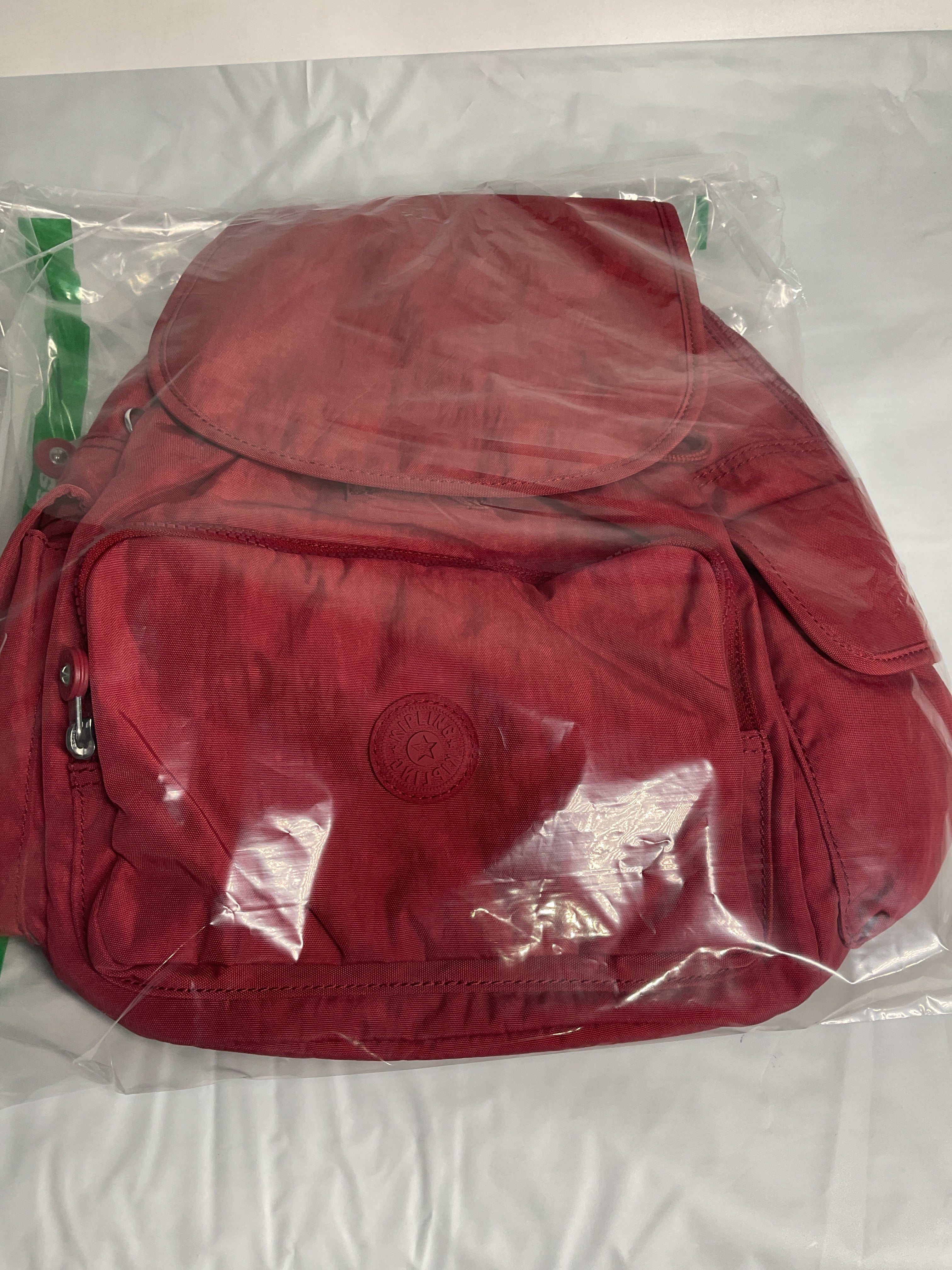 Kipling City Pack ( Brick Red Rm , One Size ) Brick Red Rm One Size U4