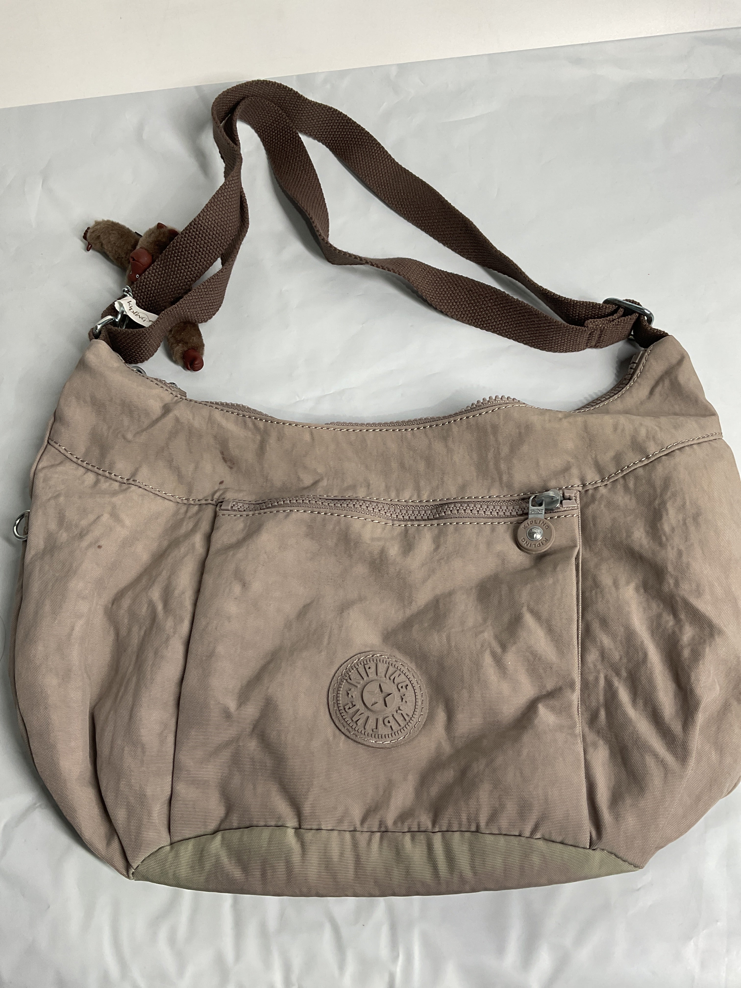 Kipling Gabbie Small Crossbody Bag ( Grey Gris , One Size ) Grey Gris One Size U1