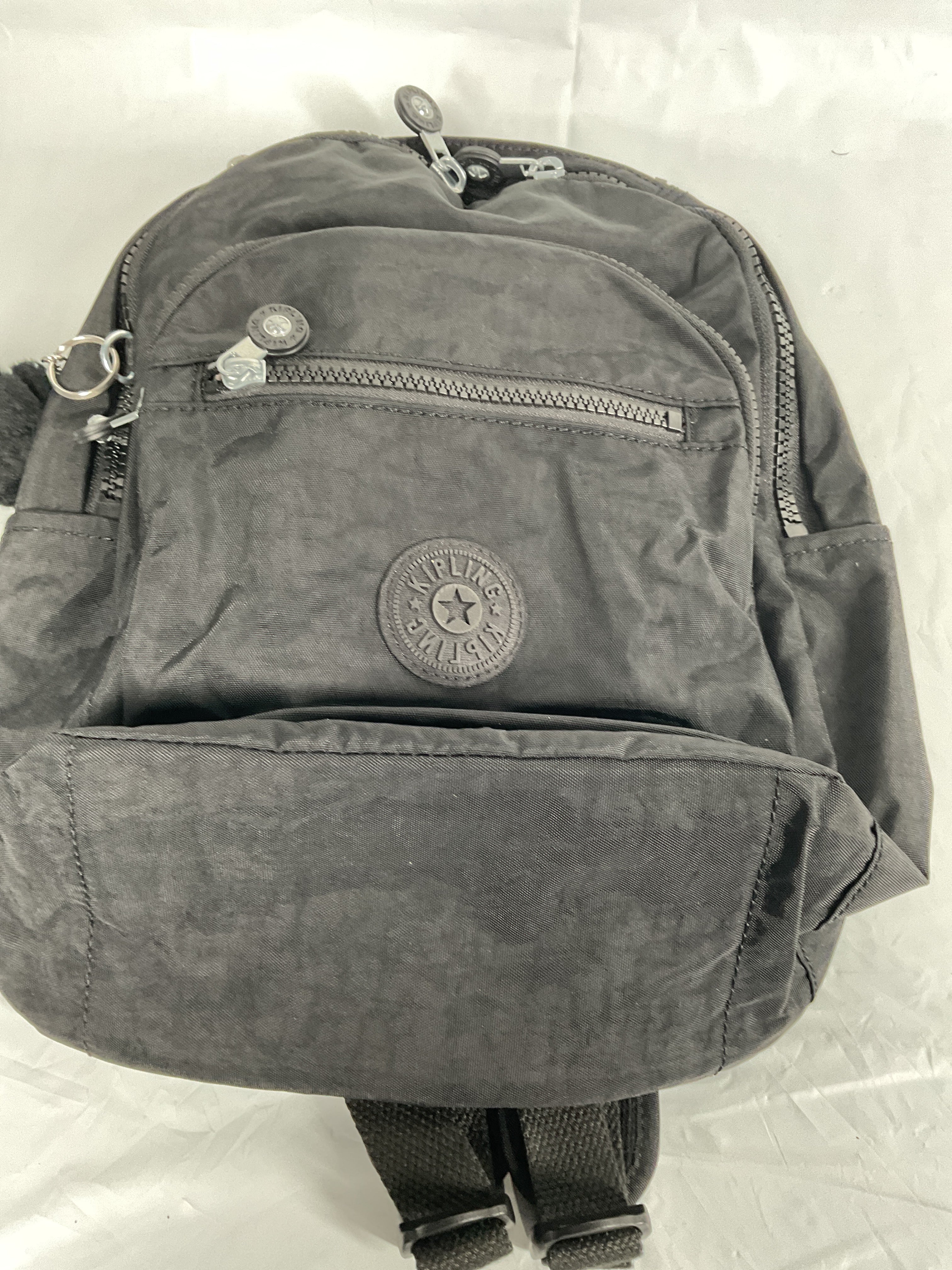 Kipling Seoul Go Small Laptop Backpack ( Black Noir , Small ) Black Noir Small U1