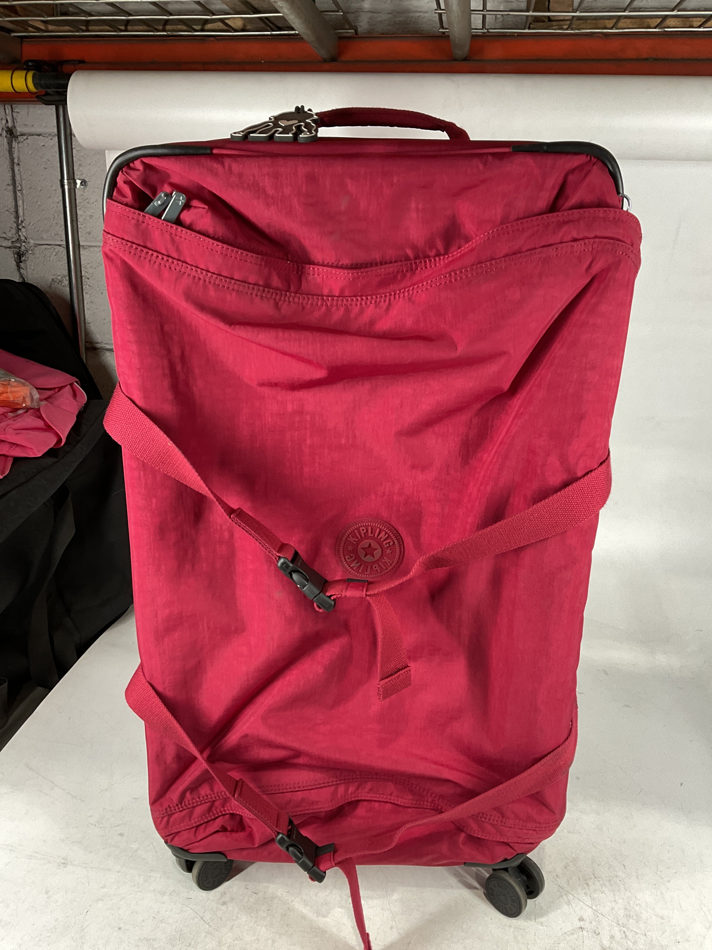 Kipling Spontaneous Large Rolling Luggage Flaring Rust One Size U1