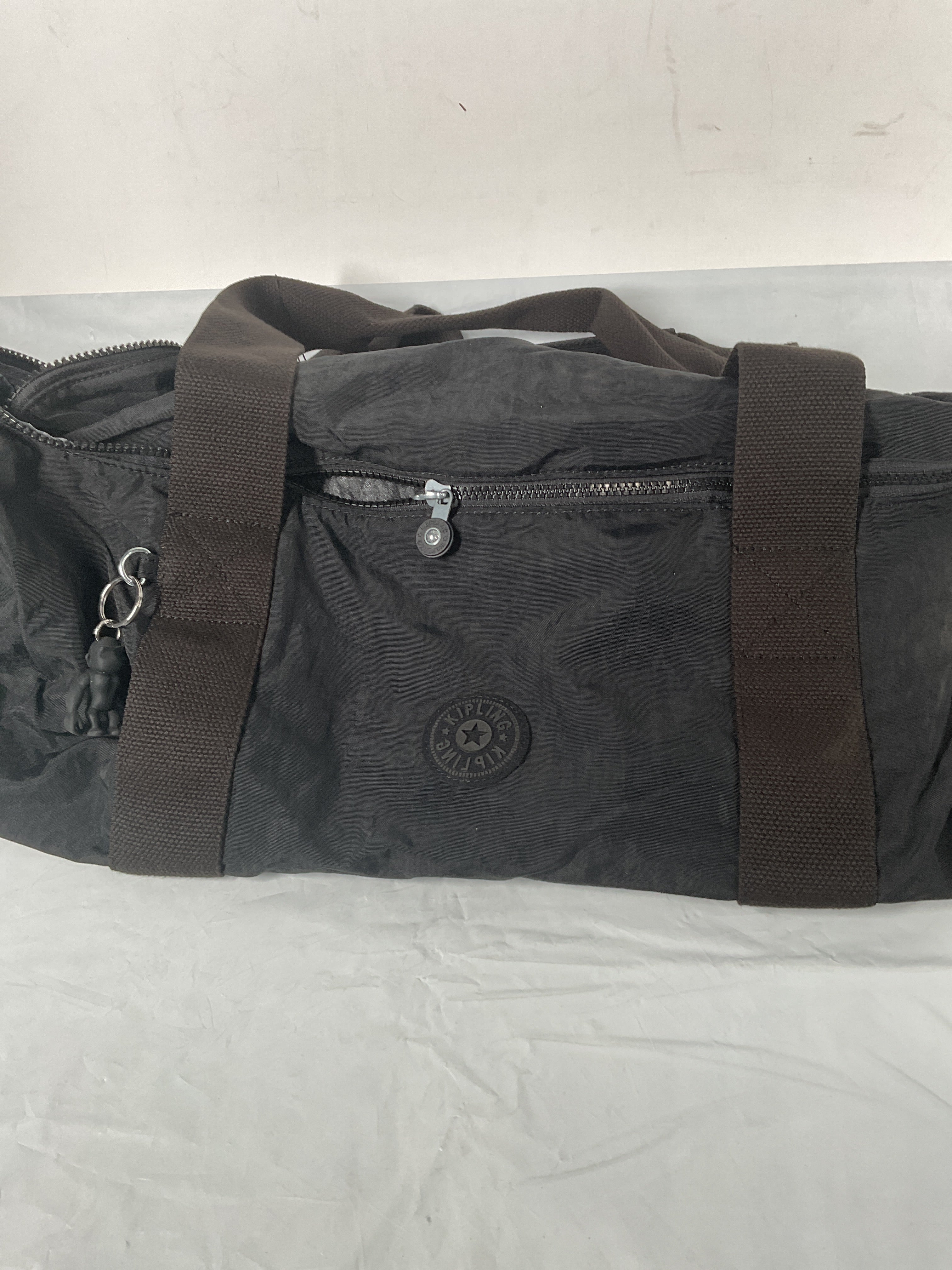 Kipling Argus Small Duffle Bag ( Black Noir , 20.75"L x 11.5"H x 11.5"D ) Black Noir 20 75 L X 11 5 H X 11 5 D U4