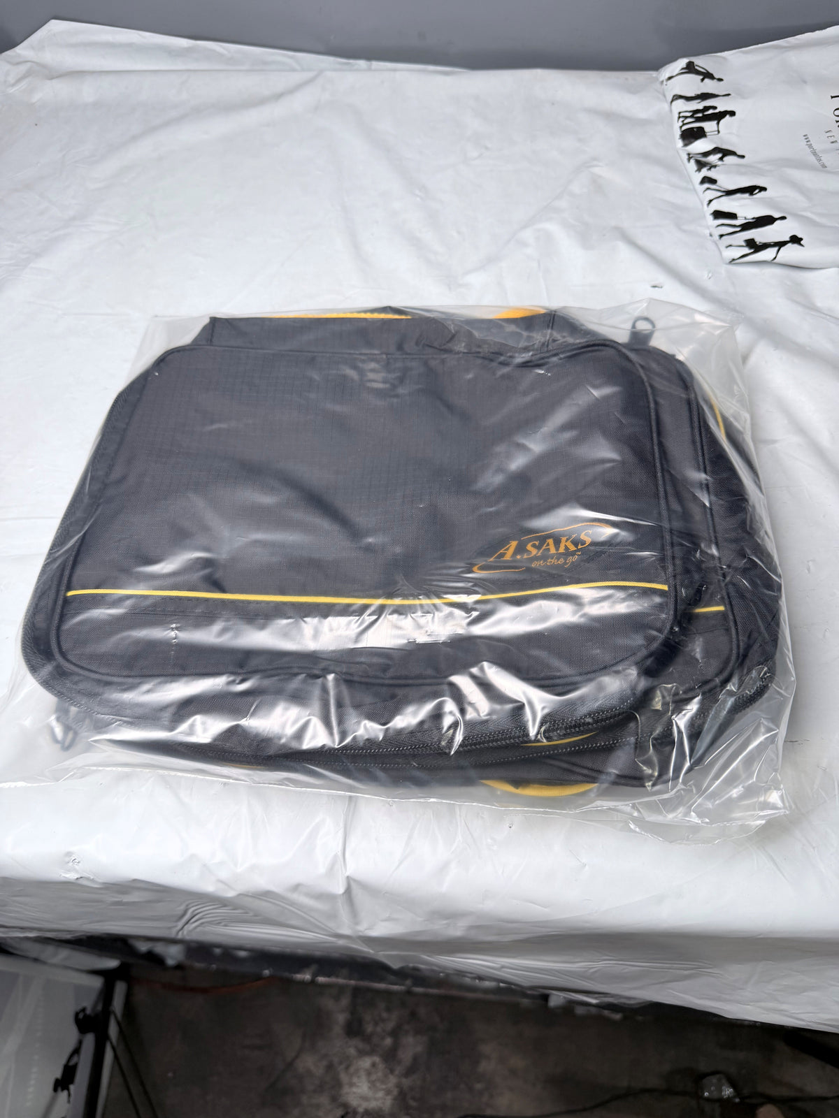 A.SAKS Luggage Packing Essentials, Squares, Paks (Black, Squres ) Black Squres 6 pcs Small U1