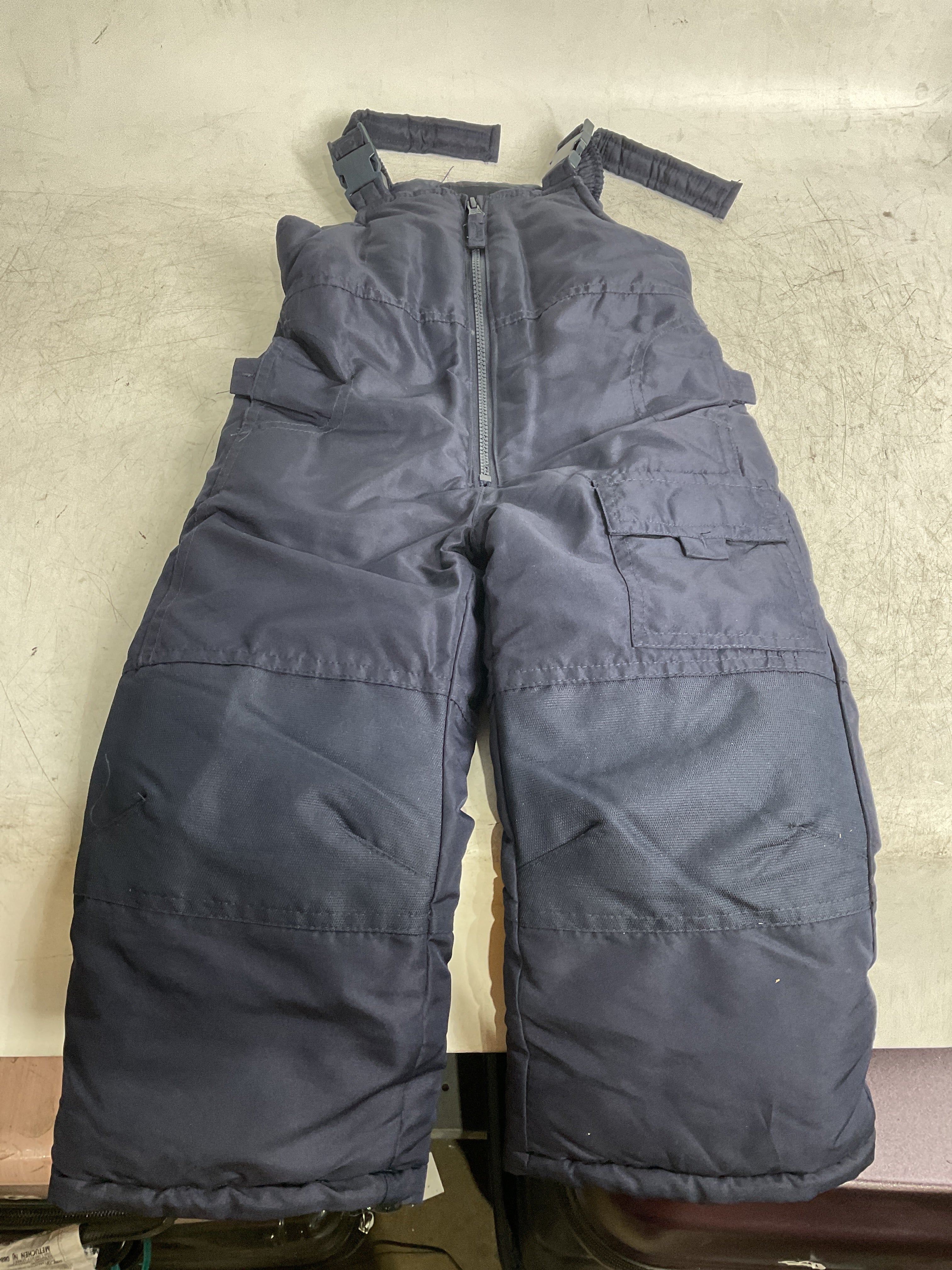 London Fog Boys' Toddler Classic Heavyweight Snow Bib Ski Pant Winter Snowsuit, Navy/Midnight, 3T Navy/Midnight 3T U1