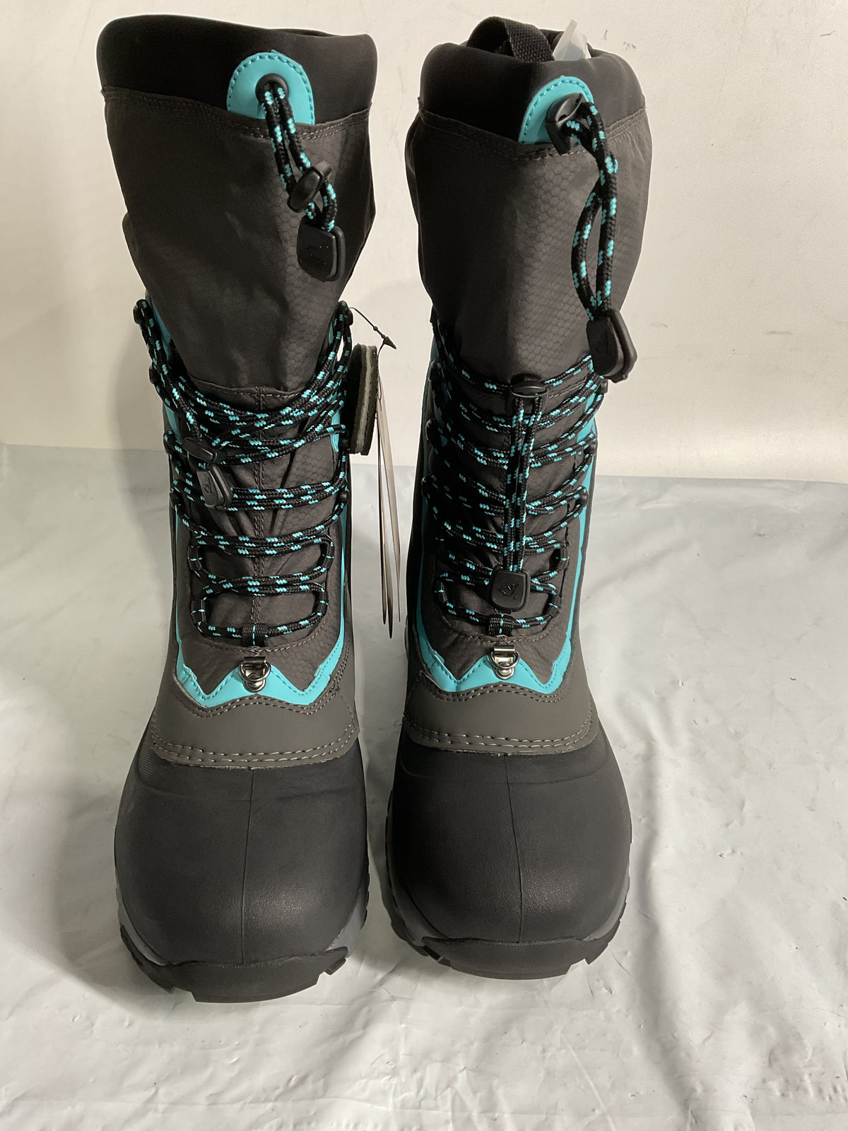 Baffin Women's Flare Insulated Active Boot,Charcoal/Teal,6 M US Charcoal/Teal 11 U1