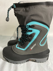 Baffin Women's Flare Insulated Active Boot,Charcoal/Teal,6 M US Charcoal/Teal 11 U1