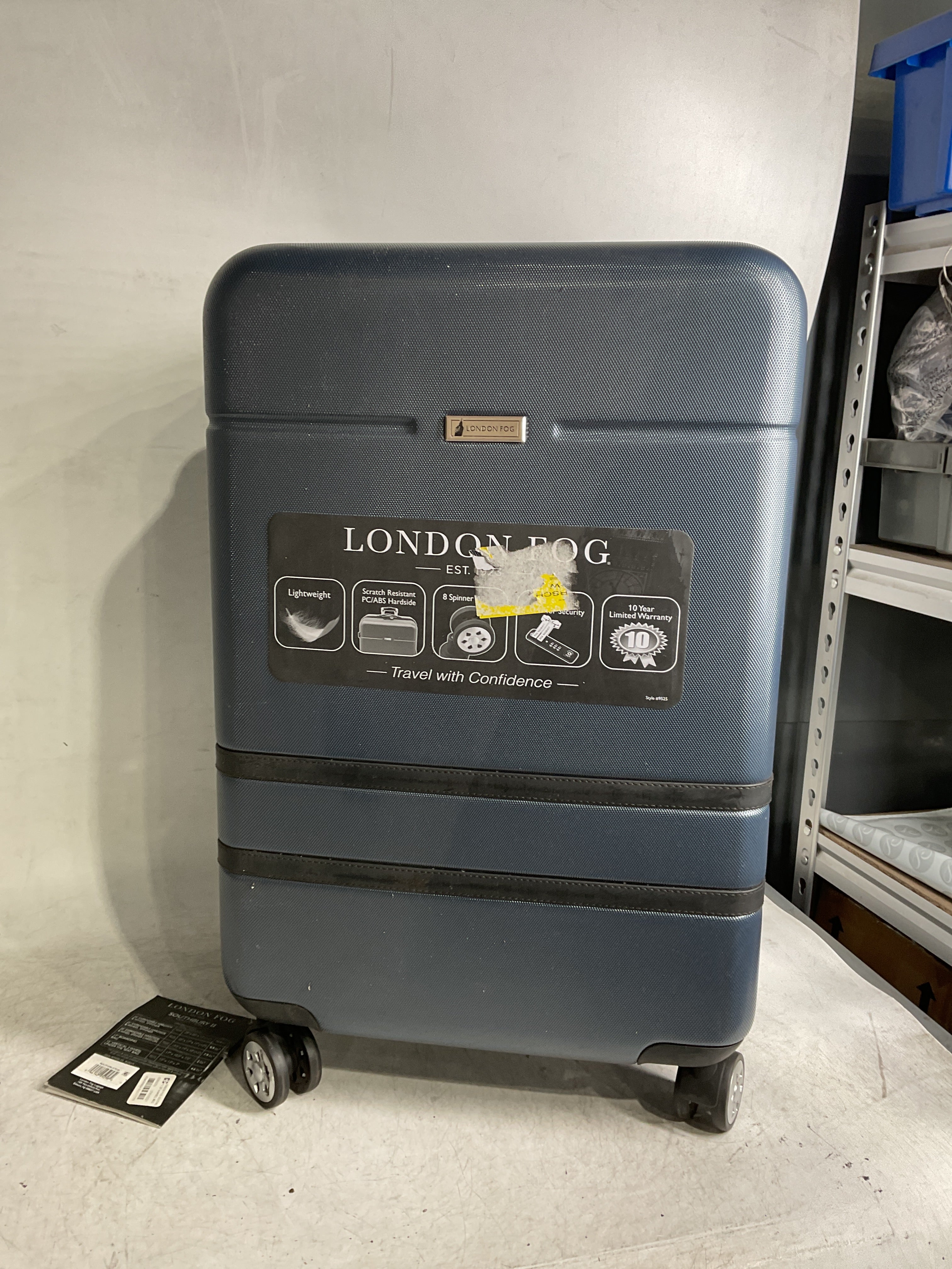 London Fog Southbury II 25" Hardside Spinner ( Slate Blue , One Size ) Slate Blue One Size U1