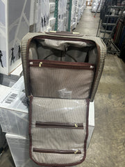 London Fog Oxford III 8-Wheel Under Seat Bag, Olive, Carry-On 15-Inch U1