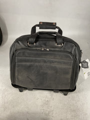 McKlein USA Midway 15.6" Leather Detachable Wheeled Laptop Briefcase Black One Size U2