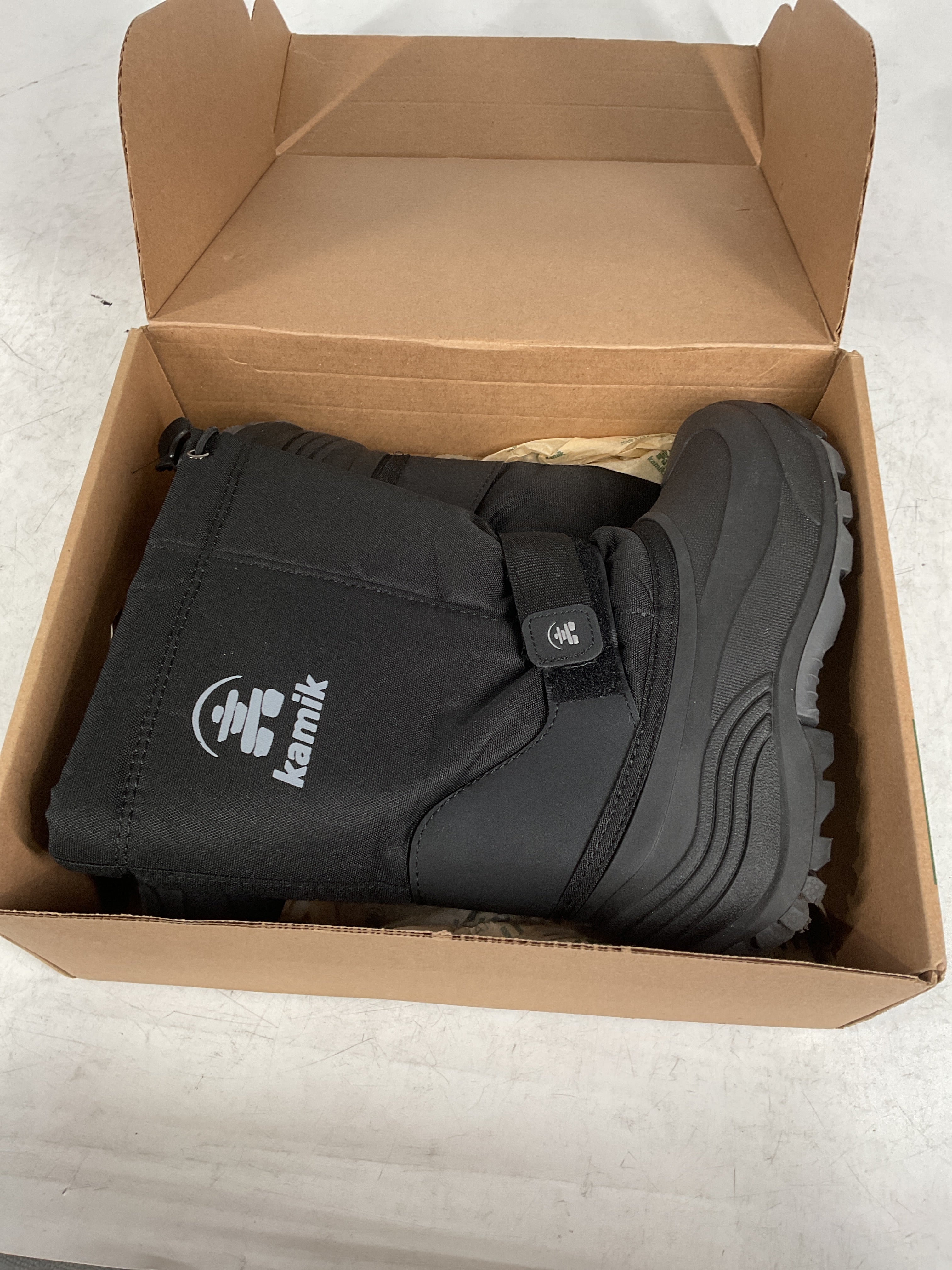 Kamik Rocket Cold Weather Boot ,Black,5 M US Big Kid U1