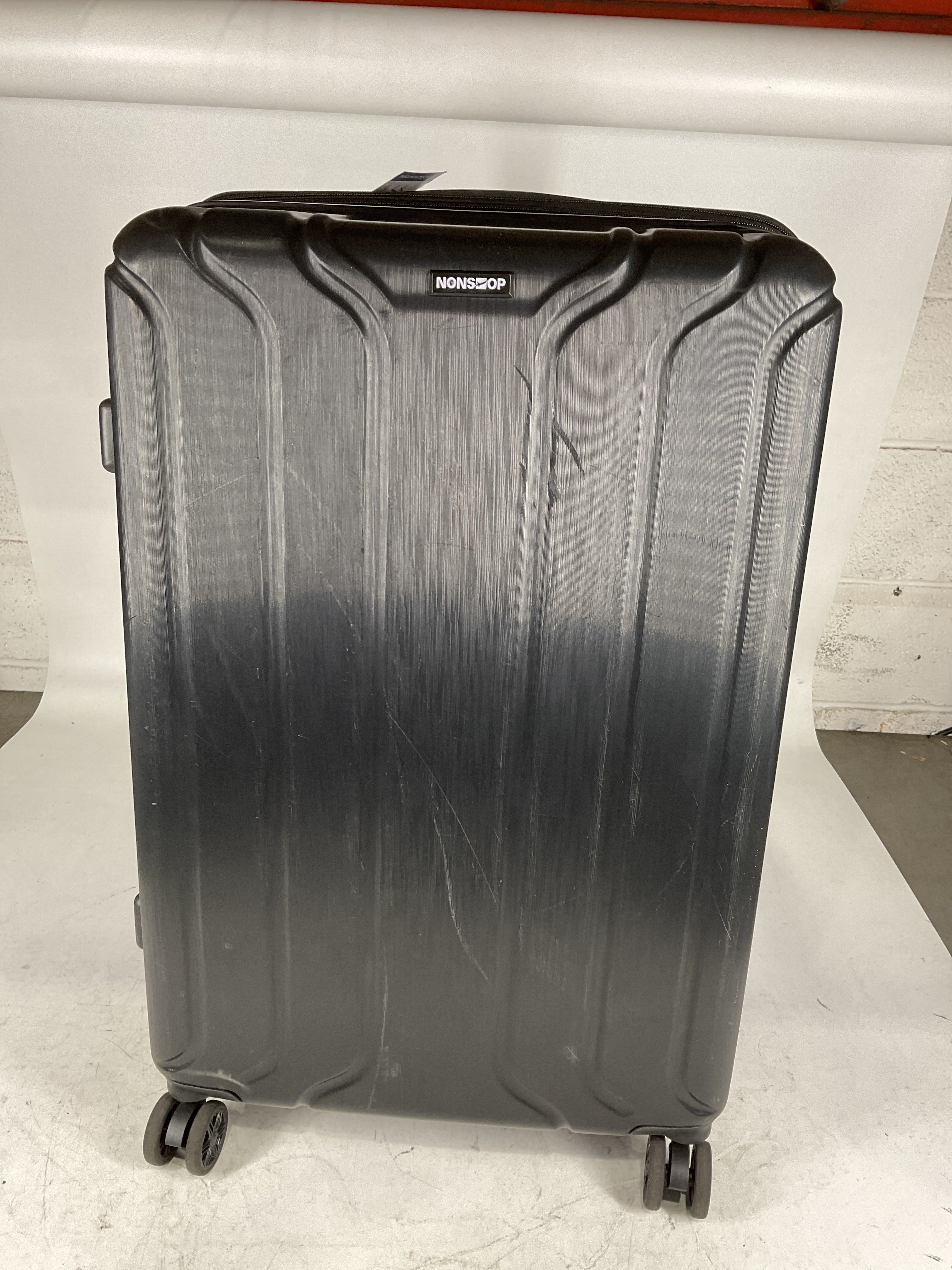 NONSTOP NEW YORK Luggage Expandable Spinner Wheels hard side shell Travel Suitcase Set 3 Piece Lightweight, TSA Lock, Double USB Port + 2 packing cubes U7