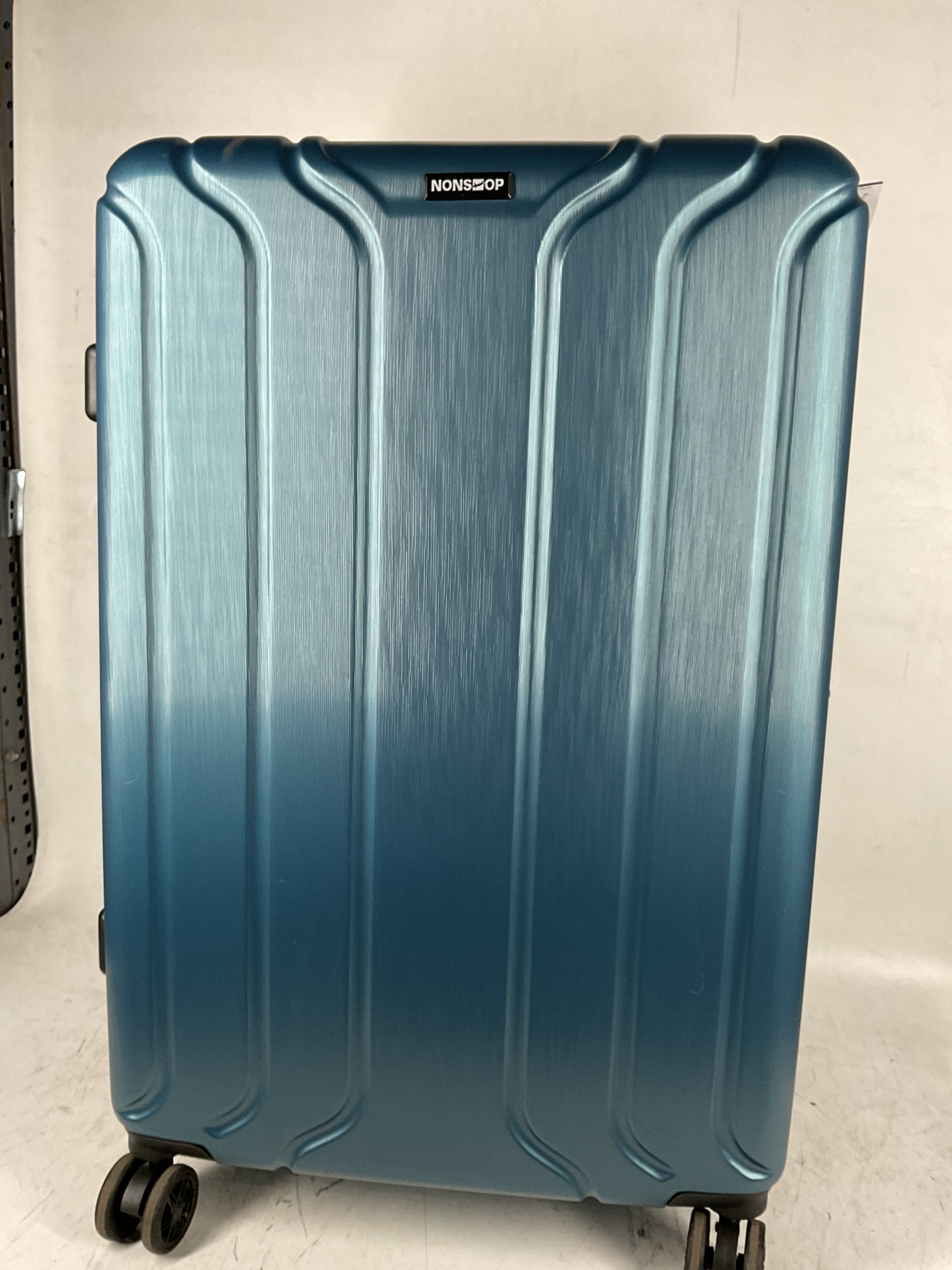 NONSTOP NEW YORK Luggage Expandable Spinner Wheels hard side shell Travel Suitcase Set 3 Piece Lightweight, TSA Lock, Double USB Port + 2 packing cubes Teal 3 Piece Set 20 24 28 U16