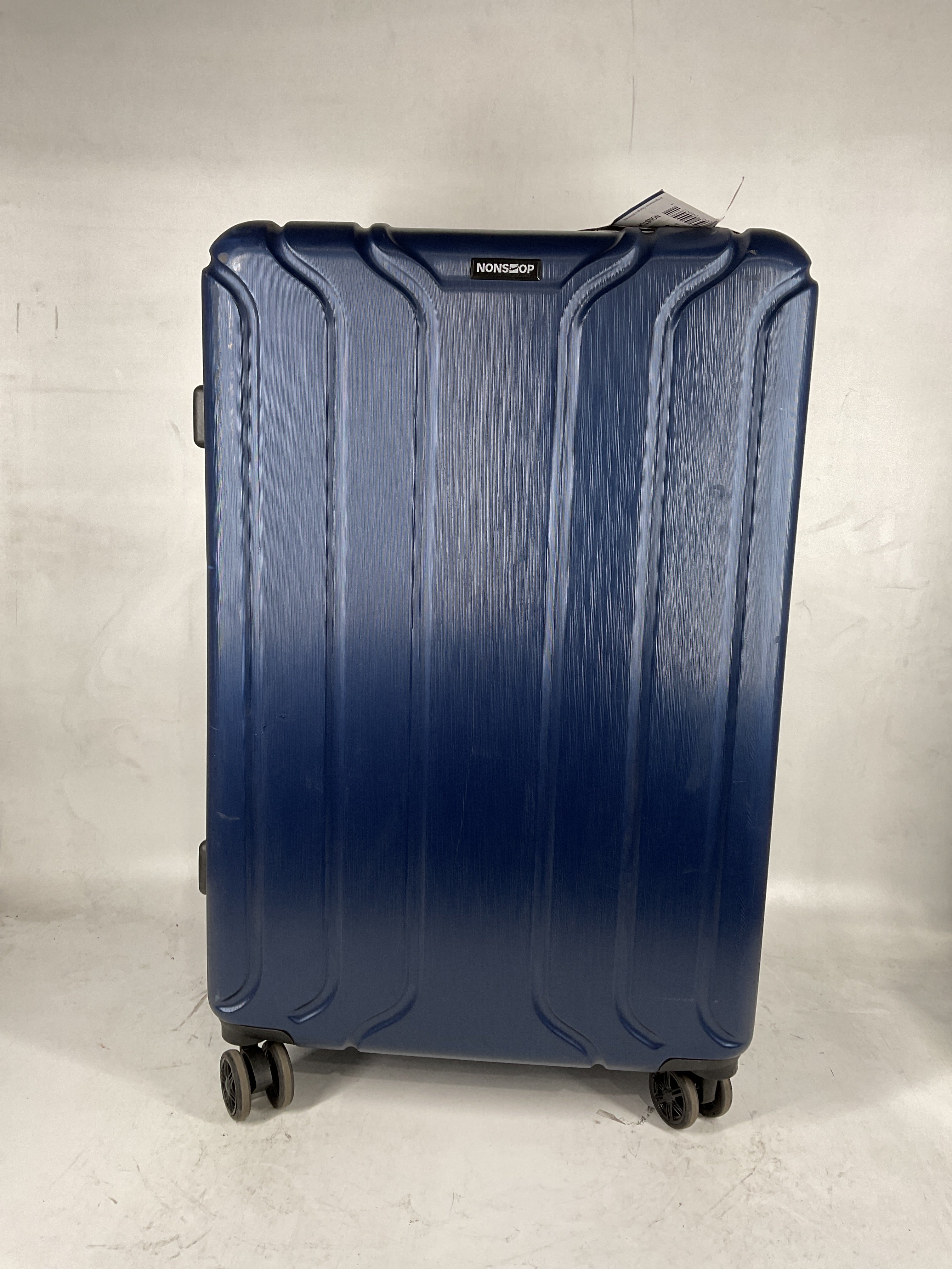 NONSTOP NEW YORK Luggage Expandable Spinner Wheels hard side shell Travel Suitcase Set 3 Piece Lightweight, TSA Lock, Double USB Port + 2 packing cubes Navy 3 Piece Set 20 24 28 U20