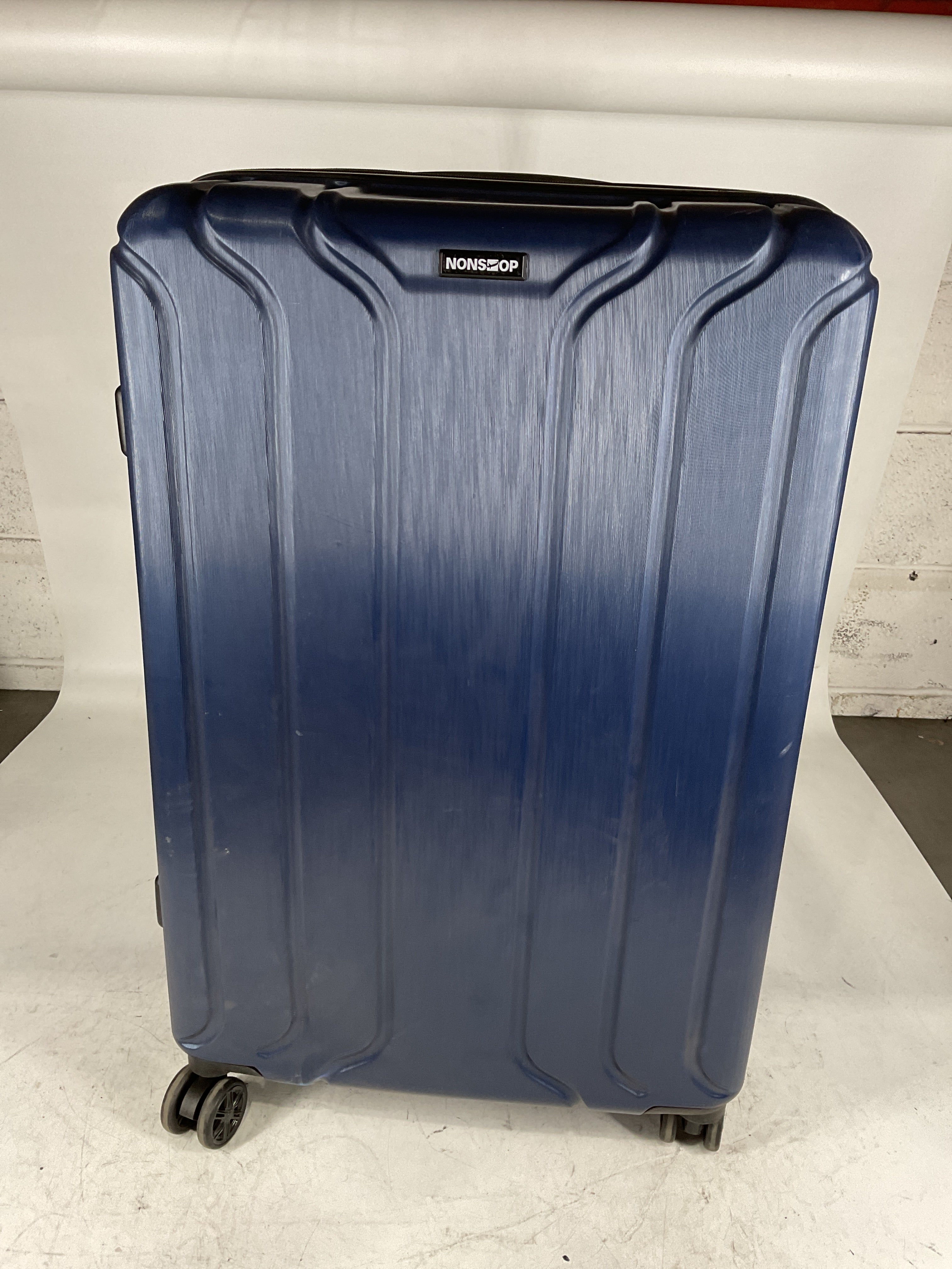 NONSTOP NEW YORK Luggage Expandable Spinner Wheels hard side shell Travel Suitcase Set 3 Piece Lightweight, TSA Lock, Double USB Port + 2 packing cubes U3